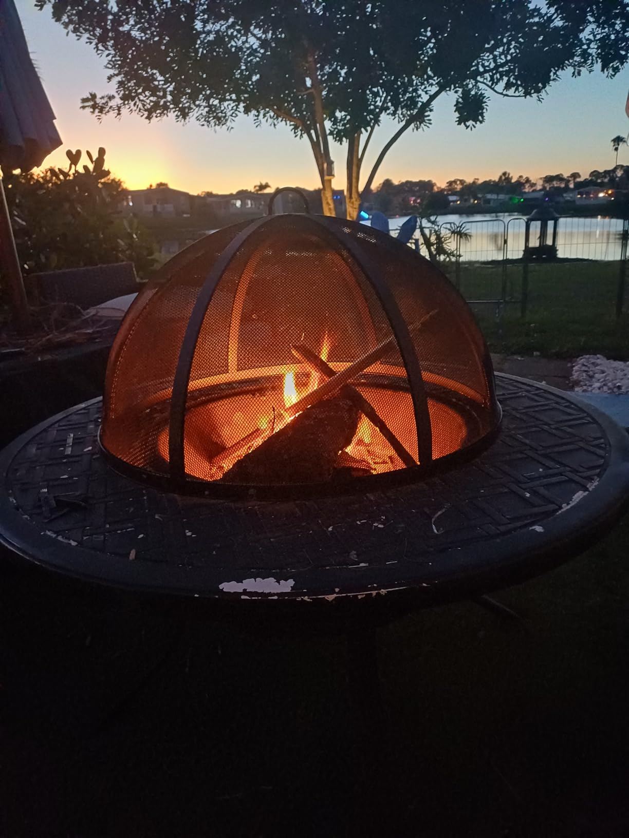 Good Directions Fire Pit Spark Screen Hinged for Easy Access customer photo 1