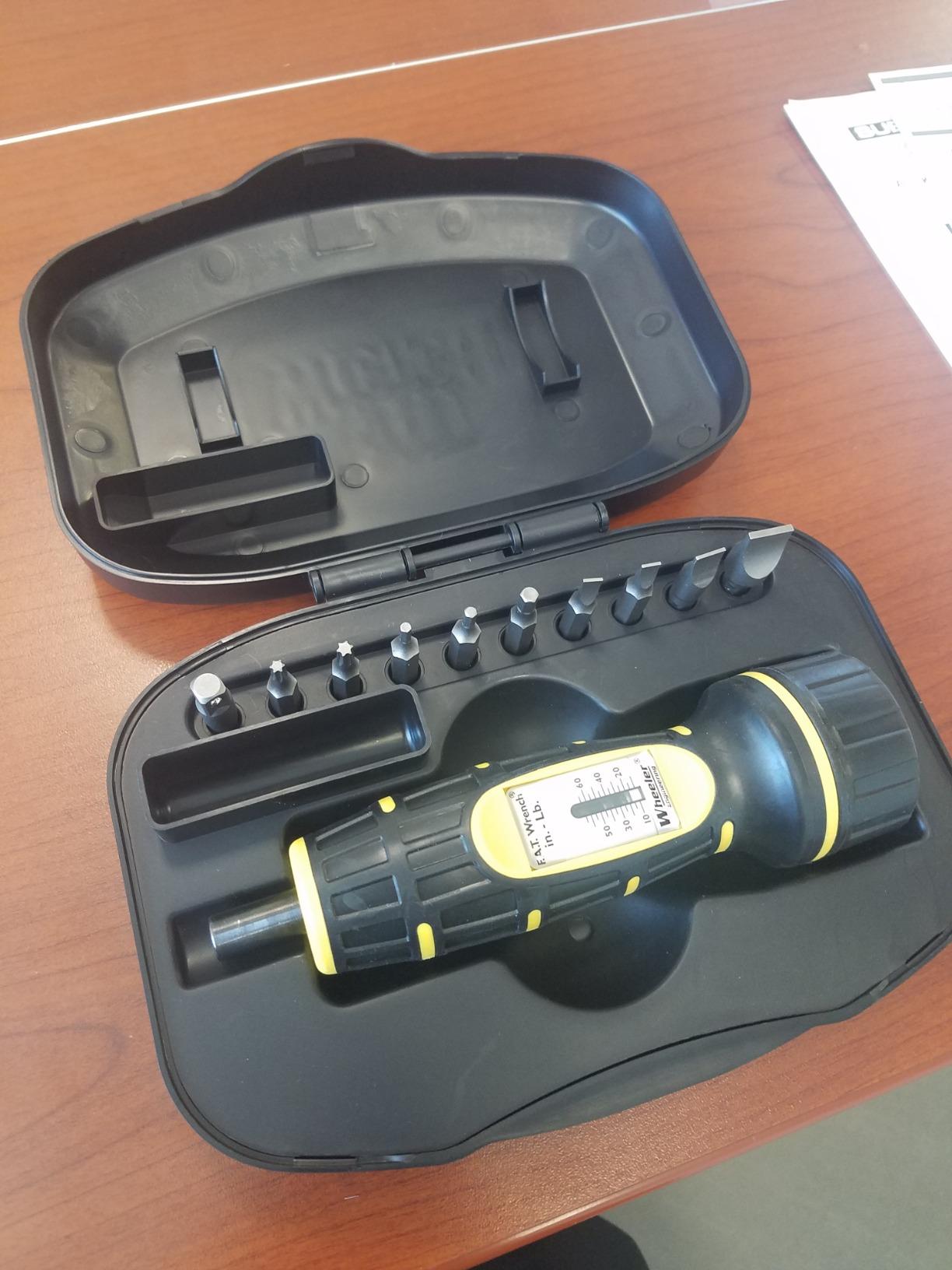 Wheeler Manual Firearms Accurizing Torque Wrench with Inch/Pounds Measurement, Bits and Storage Case for Scope Mounting, Gunsmithing and Maintenance customer photo 2
