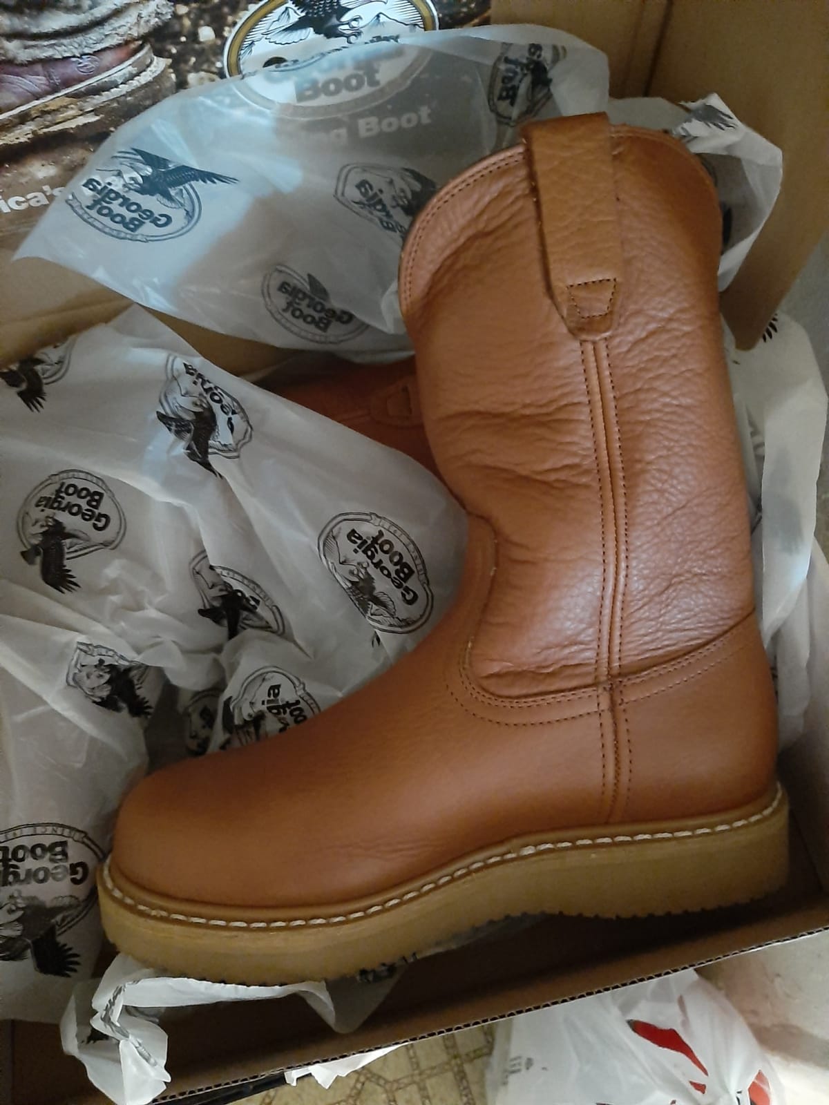 Georgia Boot Men's Georgia Giant Pull-On Work Boots customer photo 2