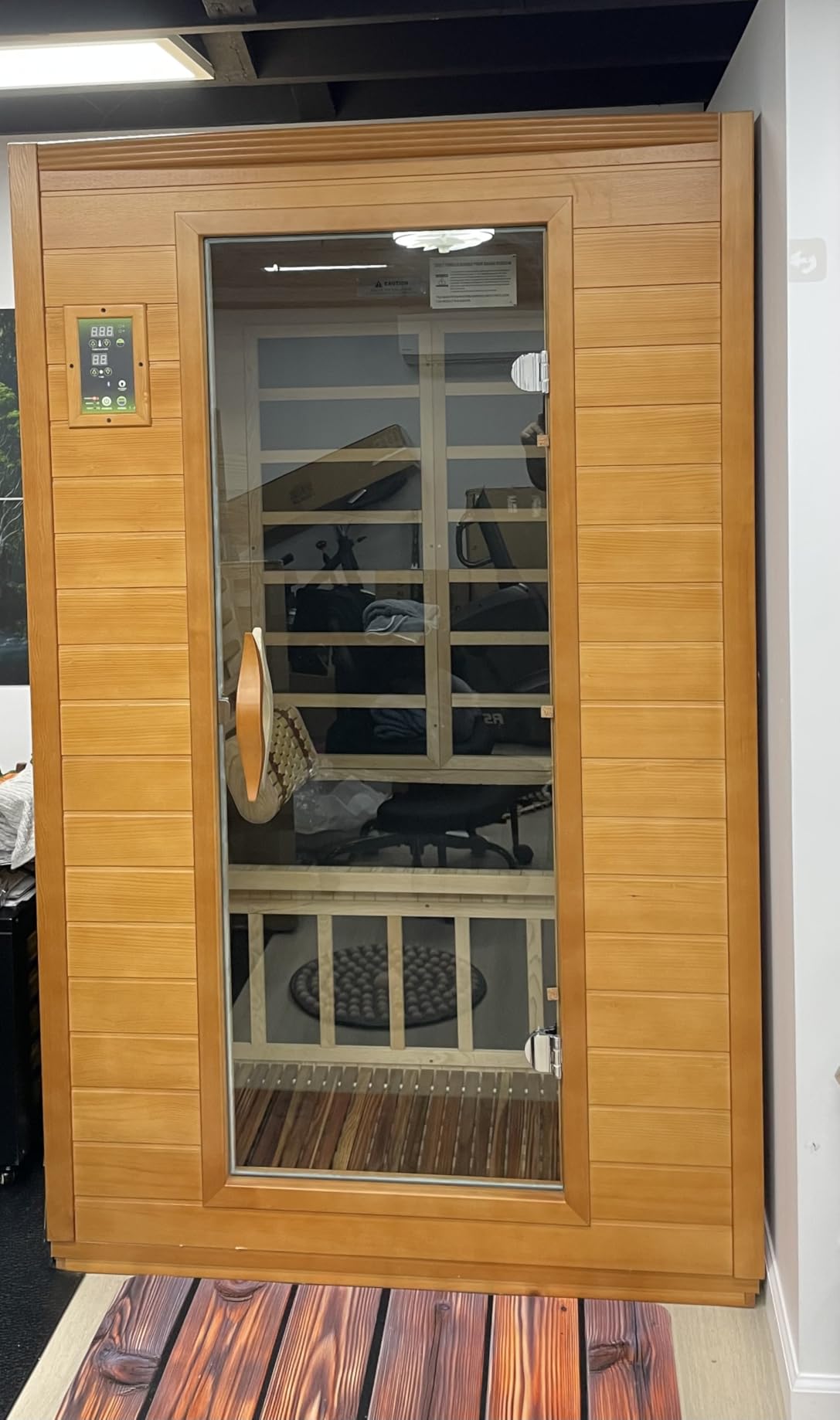 DYNAMIC SAUNAS Andora 2-Person Infrared Sauna with Red Light Therapy customer photo 2