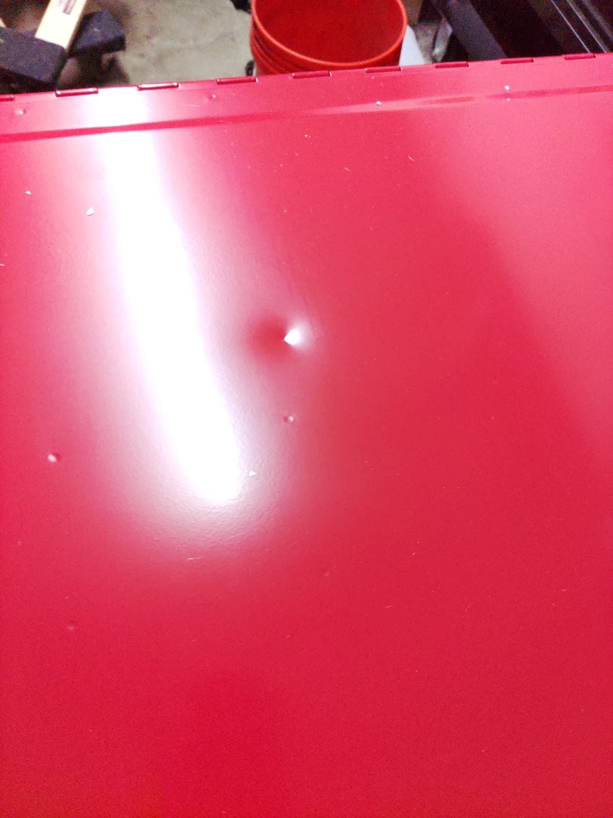 BIG RED T10035 Torin Portable Steel Cabinet Parts Washer with 110V Electric Pump, 3.5 Gallon Capacity, Red customer photo 1