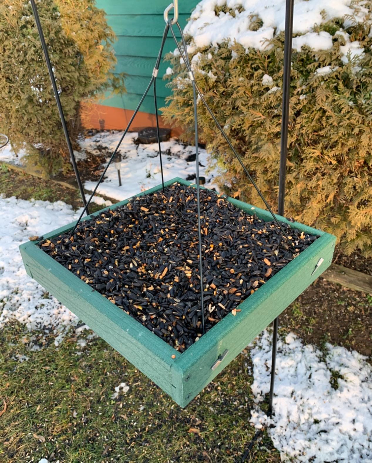 Woodlink Going Green Platform Bird Feeder Model GGPLAT customer photo 1