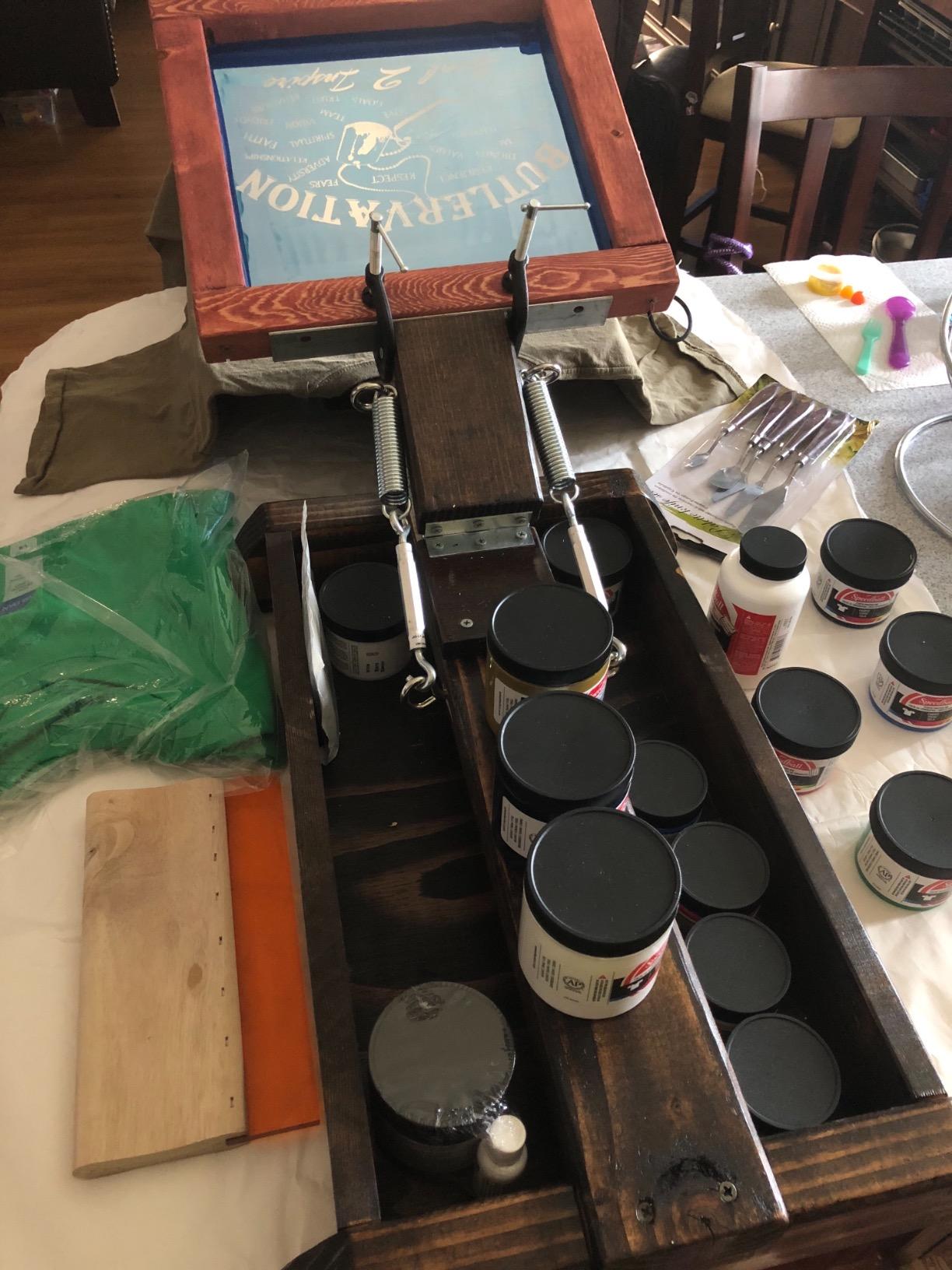 Jacquard Opaque Screen Printing Kit customer photo 1