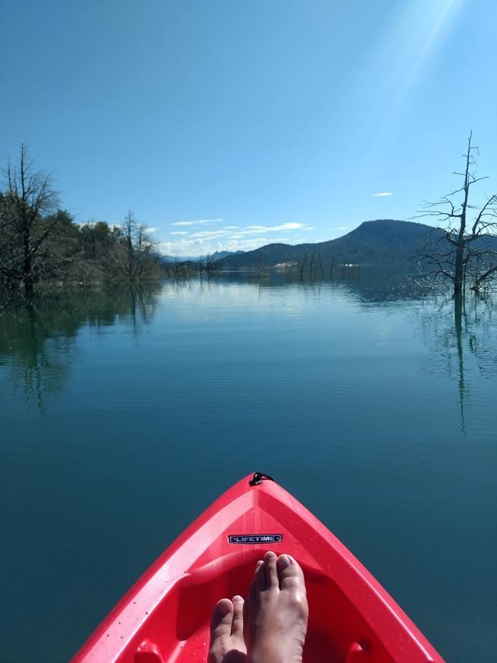 Lifetime Lotus Sit-On-Top Kayak with Paddle customer photo 2