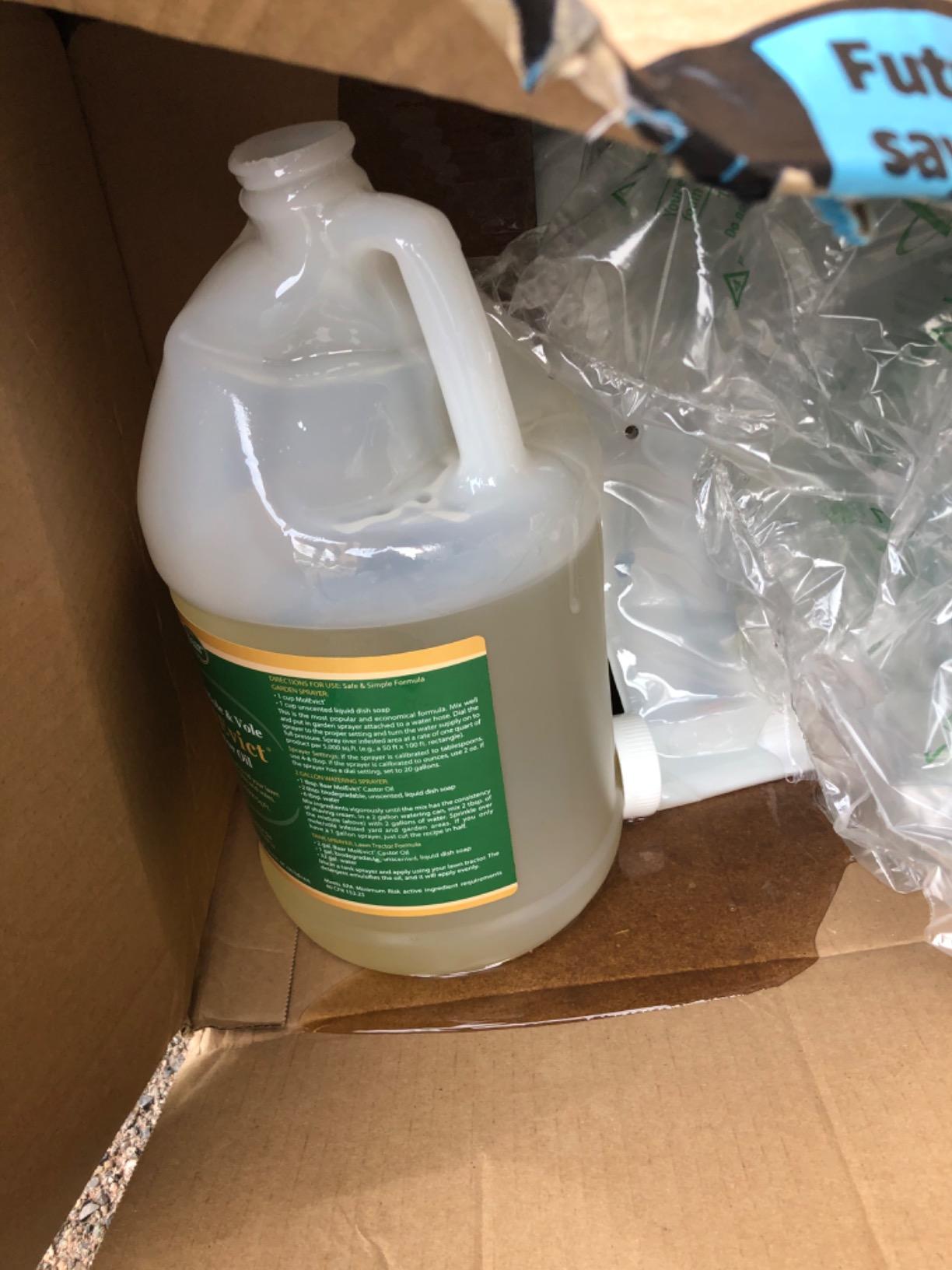 Baar MolEvict Castor Oil for Lawns, 32 oz, Covers 5,000 Sq Ft customer photo 1