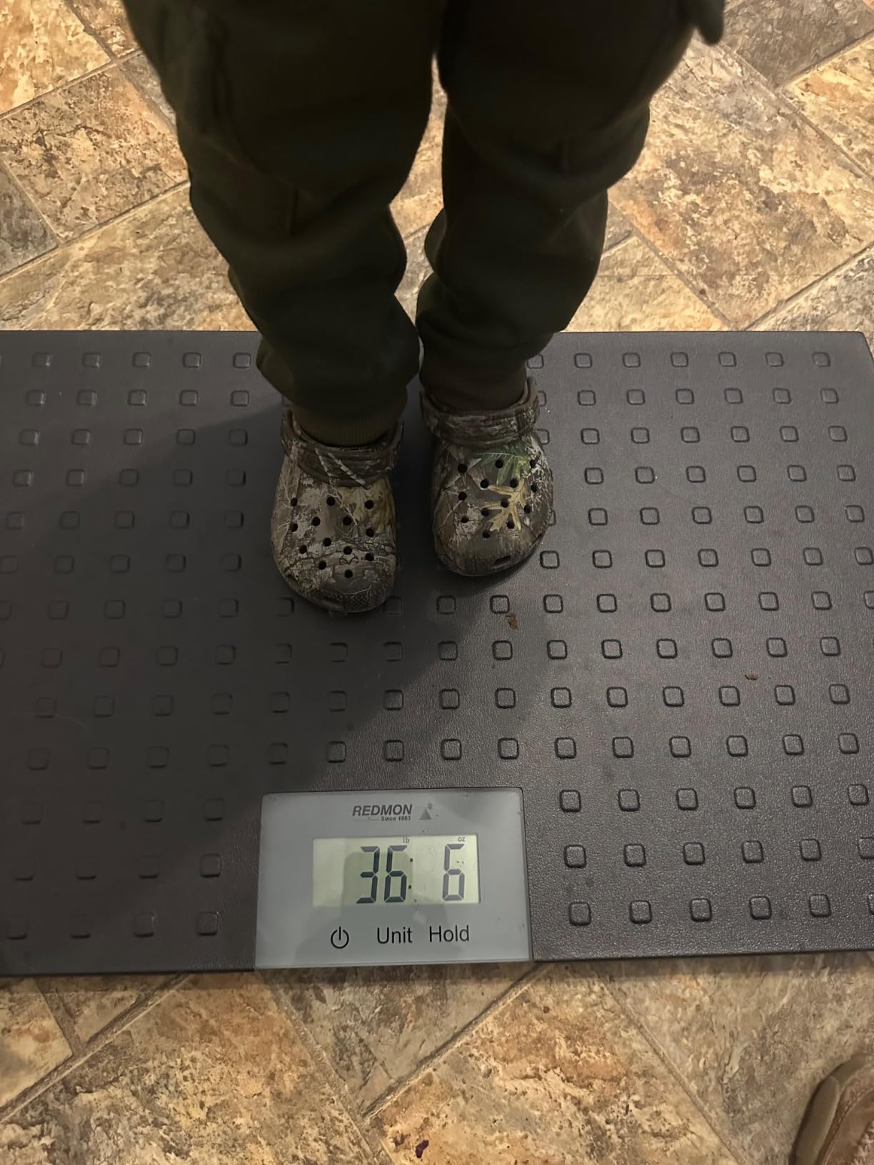 Redmon Digital Dog Scale for Large Pet & Animal with Non-Skid Mat, 225 Lb Capacity, Black - Portable Weighing Scale for Dogs, Puppies, Cats, and Livestock customer photo 2