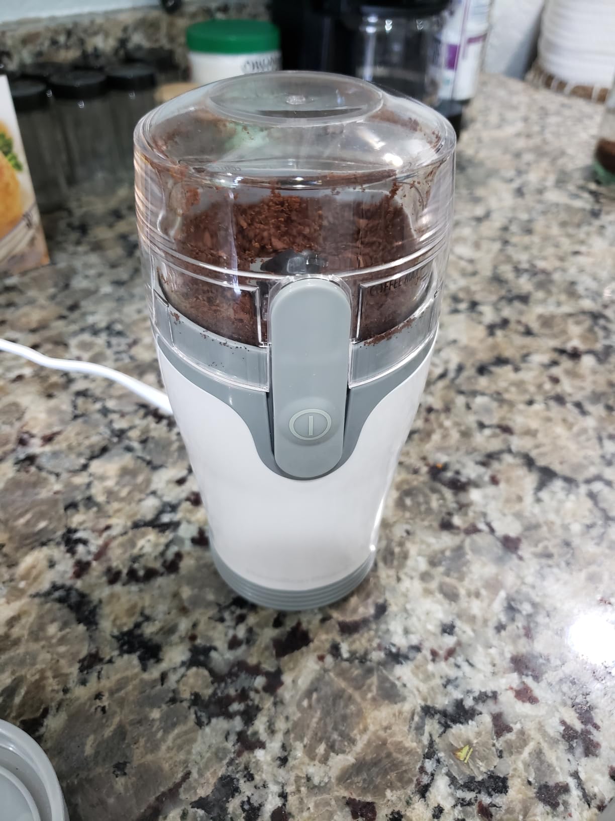 Hamilton Beach Fresh Grind Electric Coffee Grinder For Up To 12 Cups | Grinds Coffee Beans, Spices & More | Stainless Steel Blades | Easy-Clean Removable Chamber | Black | 80335RG customer photo 1