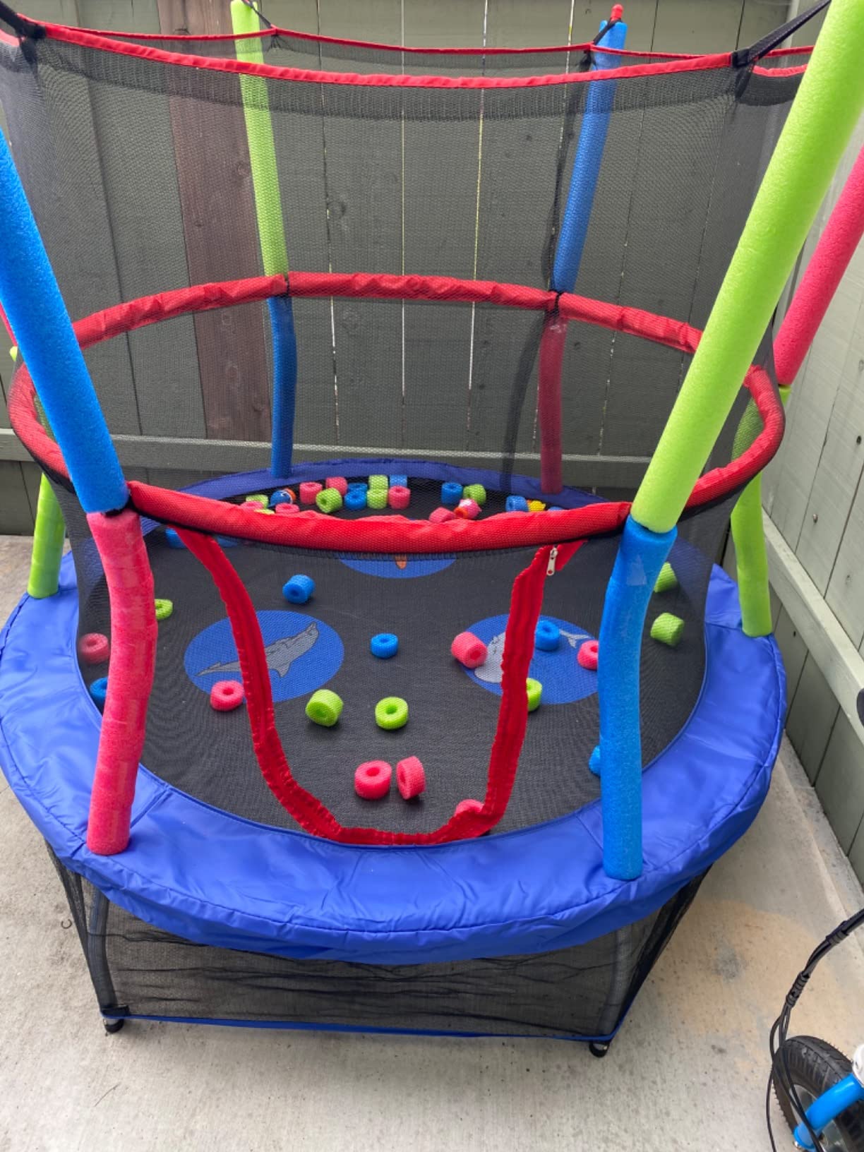 Skywalker Trampolines Mini Trampoline with Enclosure Net customer photo 1