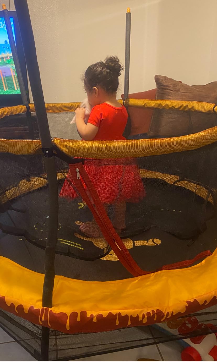 Skywalker Trampolines Mini Trampoline with Enclosure Net customer photo 2