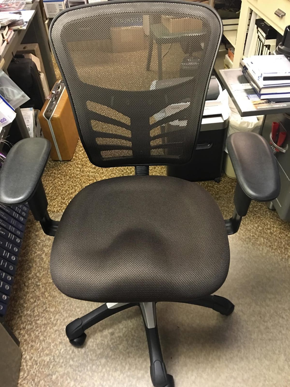 Modway EEI-757-BLK Articulate Ergonomic Mesh Office Chair in Black customer photo 1