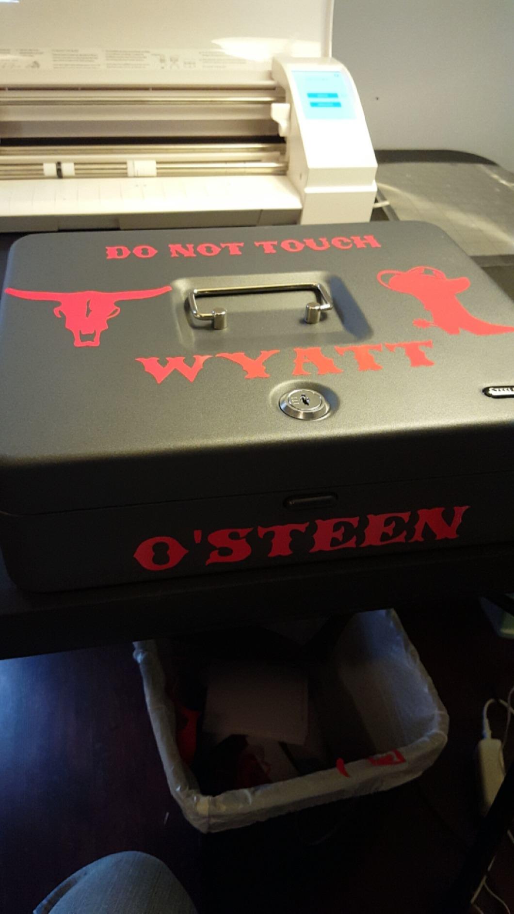 MMF Industries STEELMASTER Tiered Tray Cash Box | 11.81” W x 3.18” H x 9.43” D | 10 Compartments | Tiered Tray Design | Recessed Handle | Secure Cam Lock | Steel Construction customer photo 2