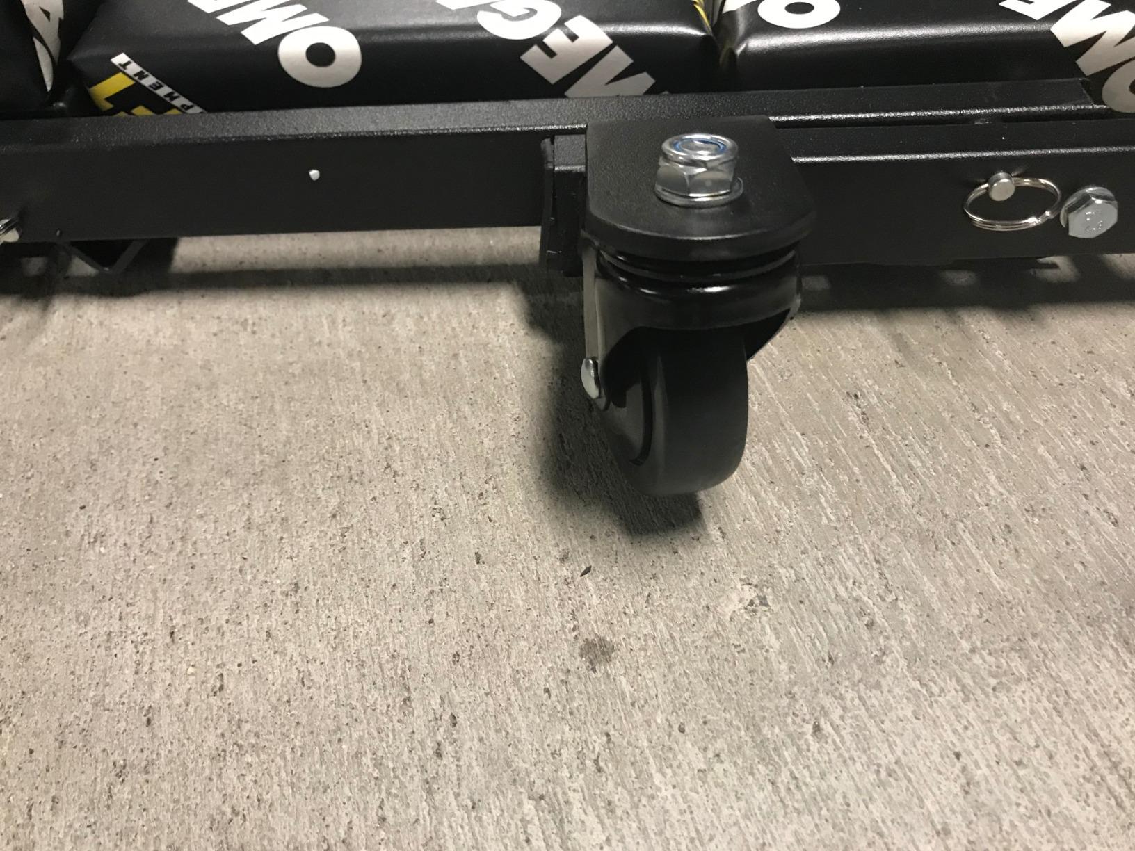 Omega 91452 Black Low Profile Z-Creeper - 450 lbs. Capacity customer photo 1