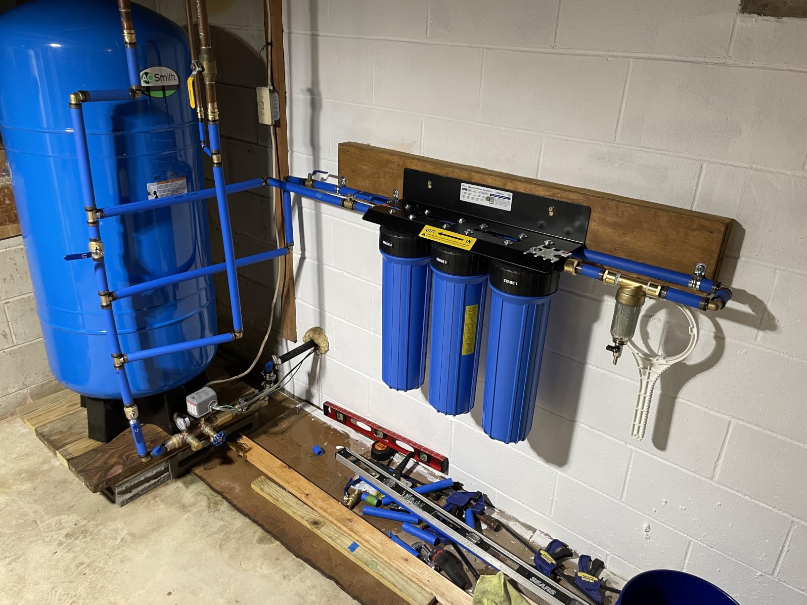 iSpring WGB32B Commercial-Grade Whole House Water Filter System customer photo 2