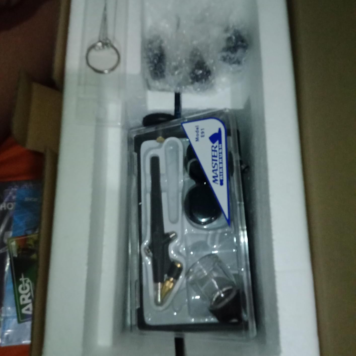 Master Airbrush Cool Runner II Airbrush Kit with 3 Airbrushes, Dual Fan Air customer photo 2