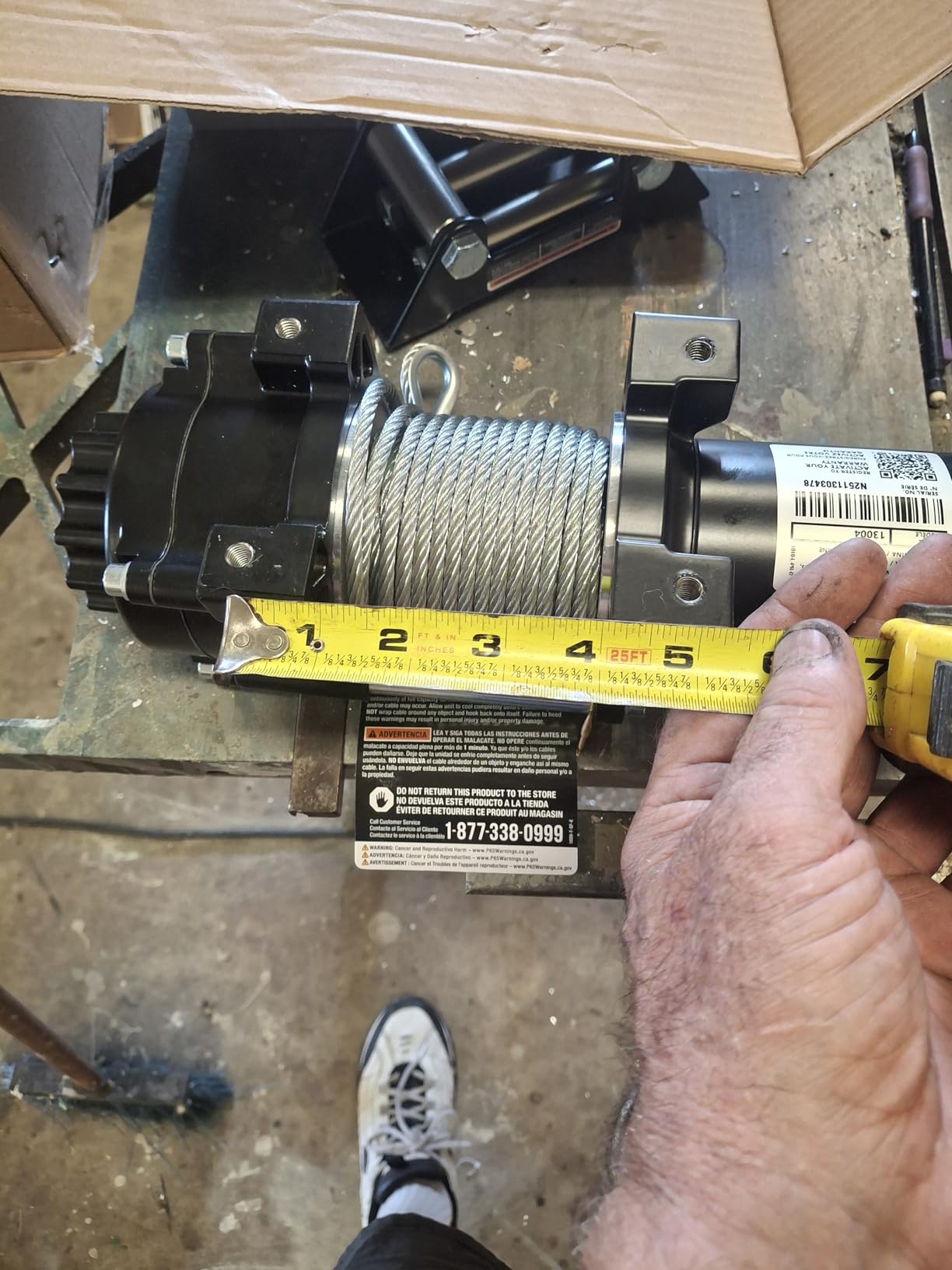 Champion Power Equipment 3000-lb. ATV/UTV Winch Kit customer photo 1