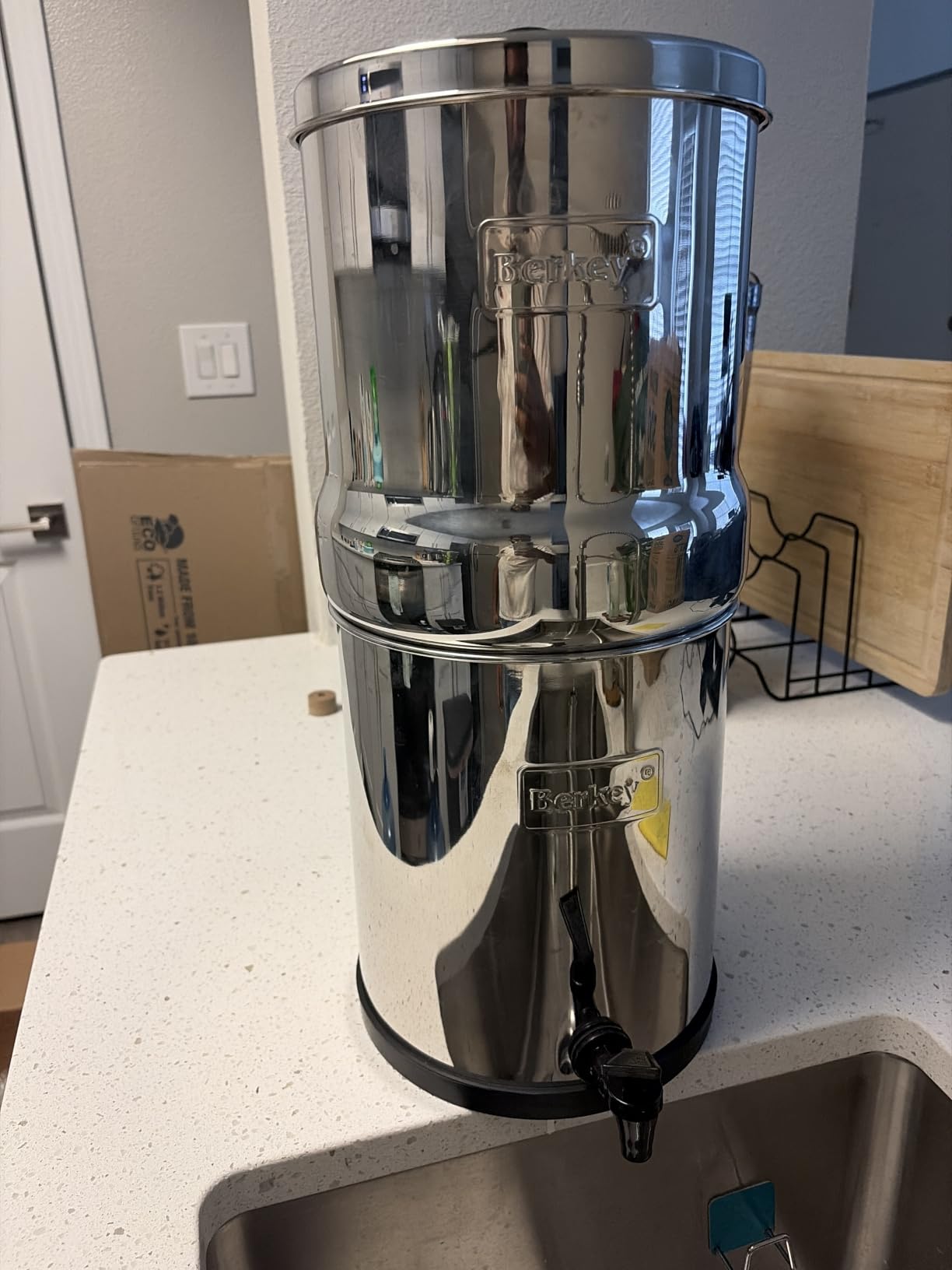 Big Berkey 2.25 Gal Gravity Water Filter System with BB9-2 Filters customer photo 1