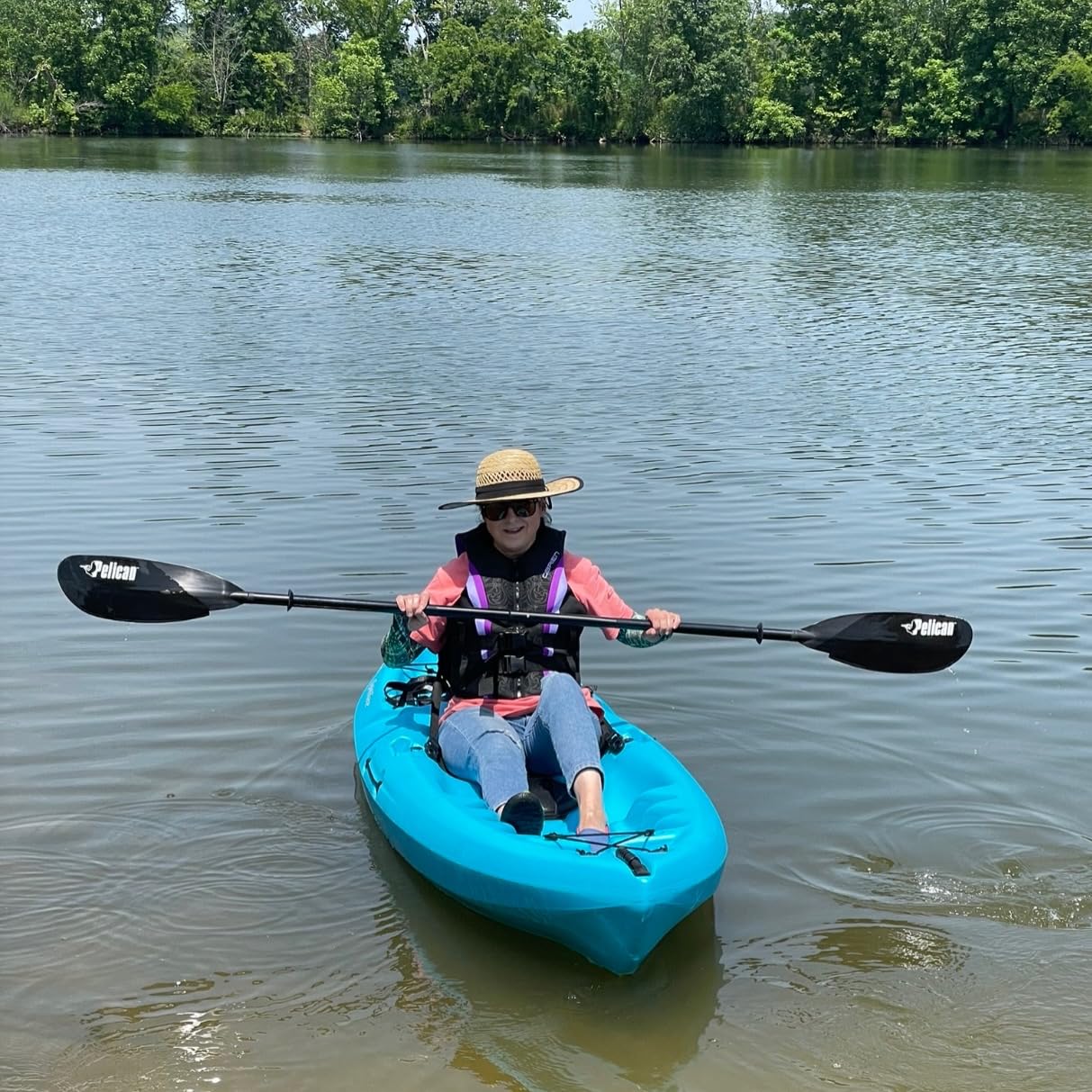 Emotion Spitfire Sit-On-Top Kayak, Orange, 9' customer photo 2