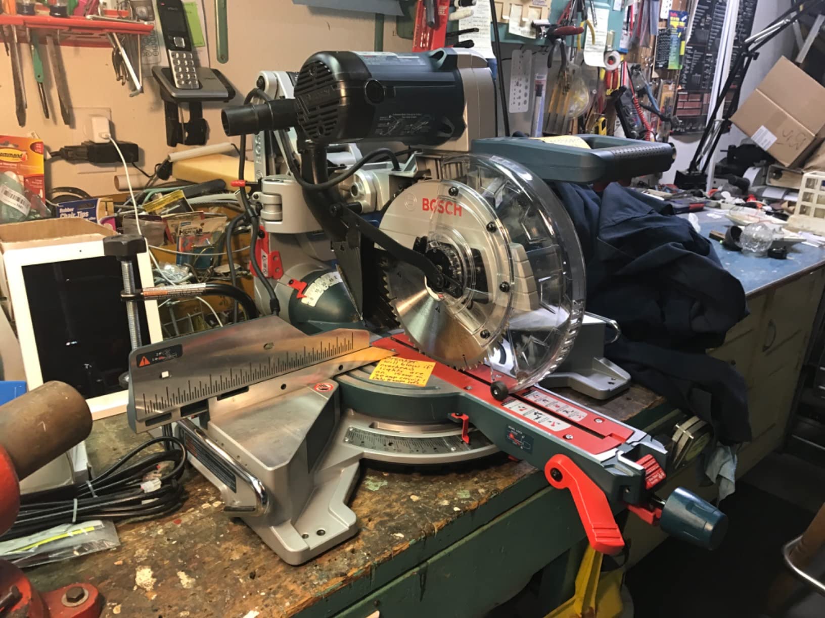 BOSCH 15.0 Amp CM10GD 10 In. Dual-Bevel Glide Miter Saw for Woodworking customer photo 1