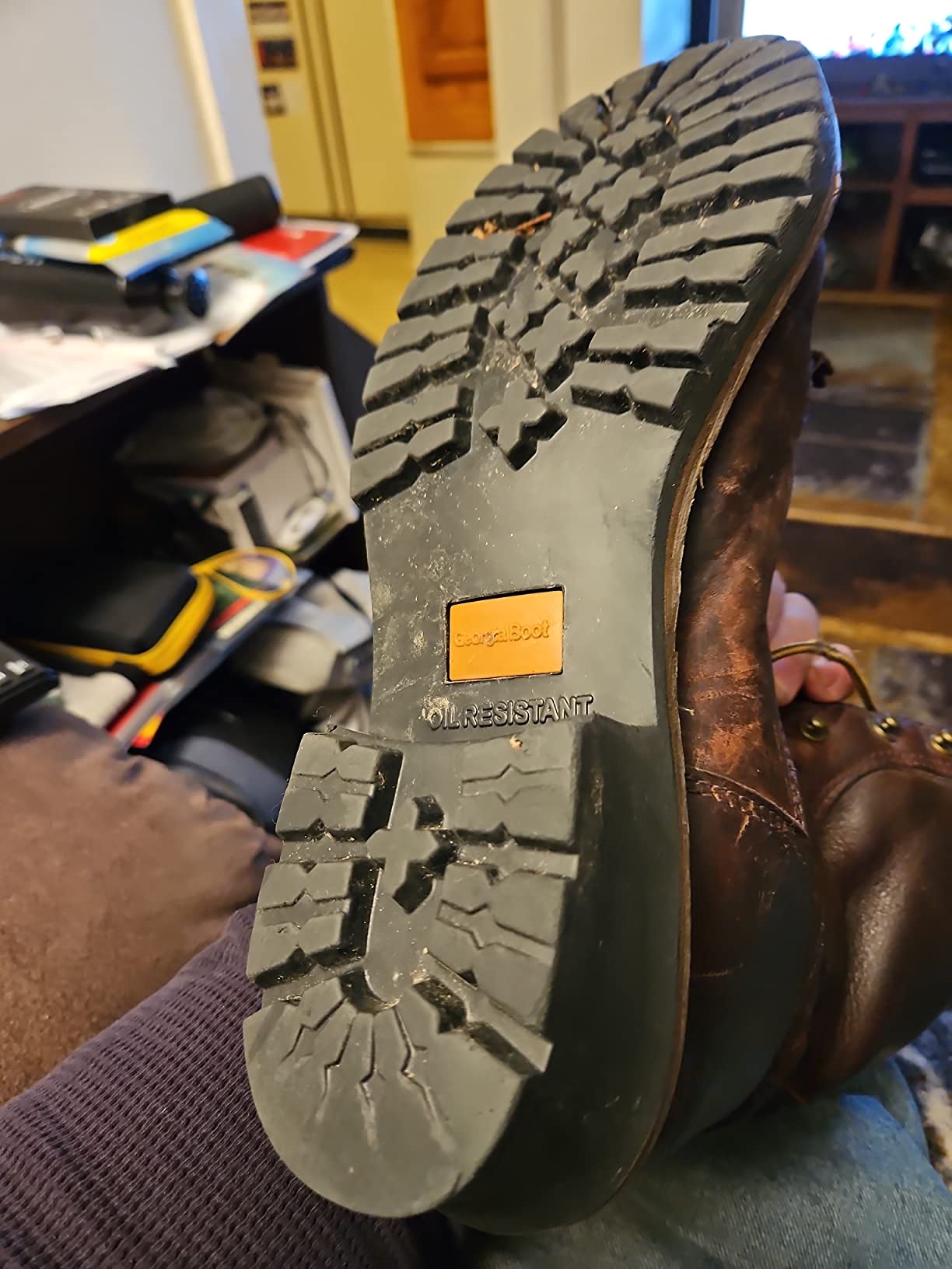 Georgia Boot Men's Waterproof Lace-To-Toe Work Boots customer photo 2
