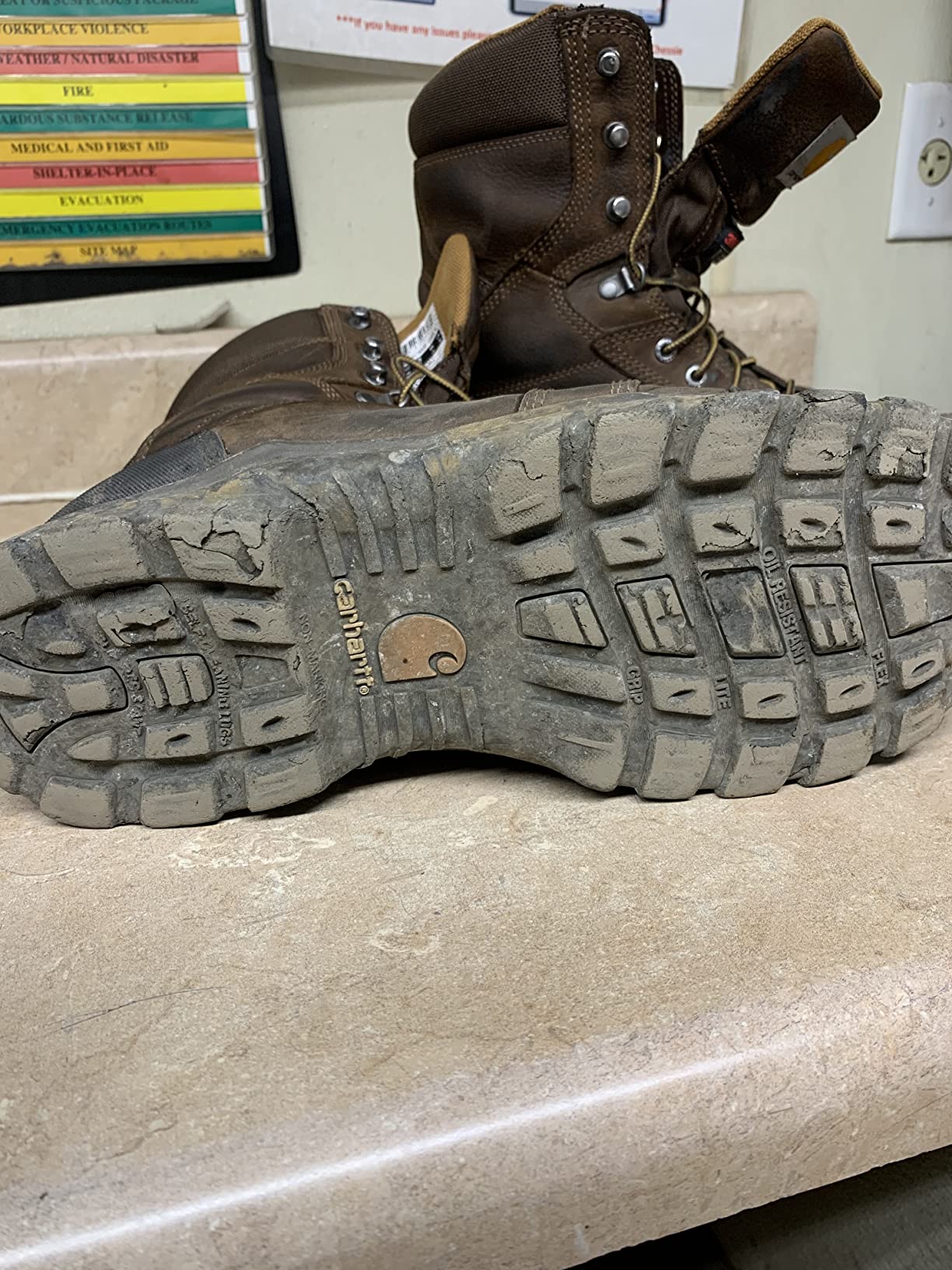 Carhartt Men's Rugged Flex Waterproof Insulated Boots customer photo 1