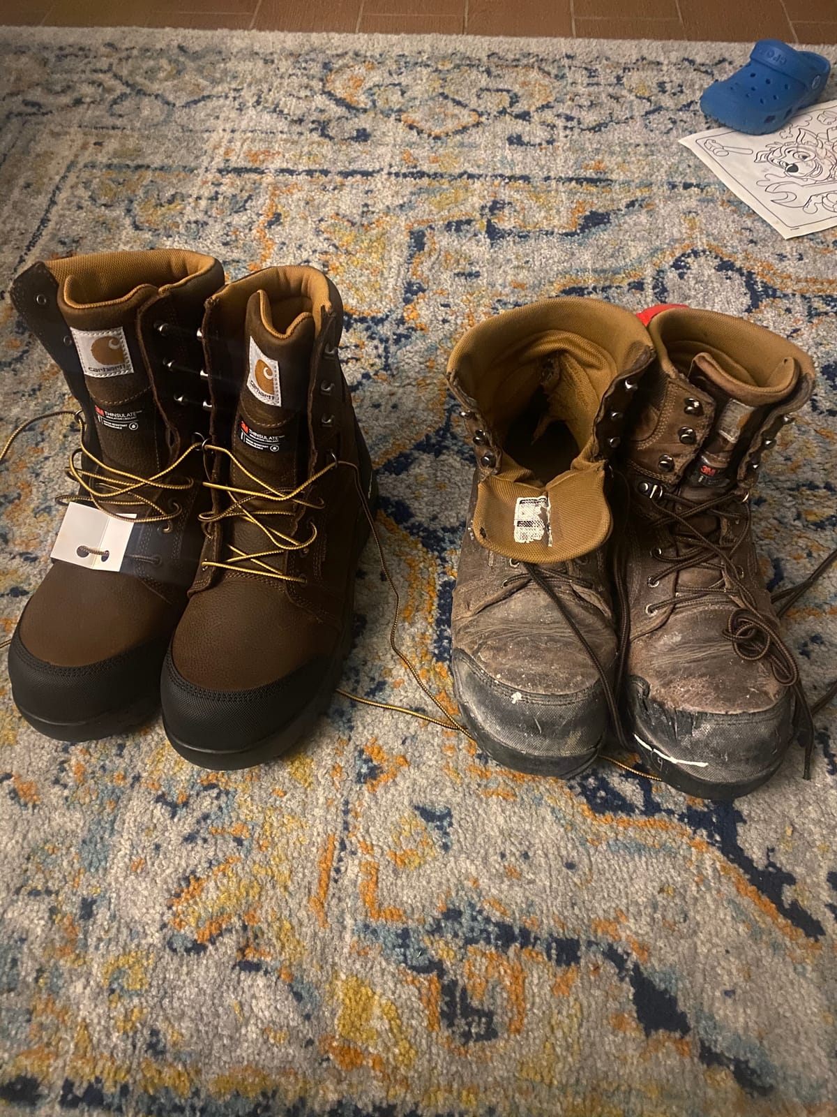 Carhartt Men's Rugged Flex Waterproof Insulated Boots customer photo 2