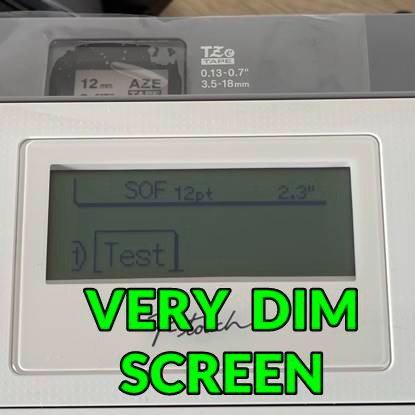 Brother P-Touch Monochrome Label Maker, Versatile Easy-to-Use Labeler, PTD400AD, AC Adapter, QWERTY Keyboard, Multiple Line Labeling, White customer photo 2