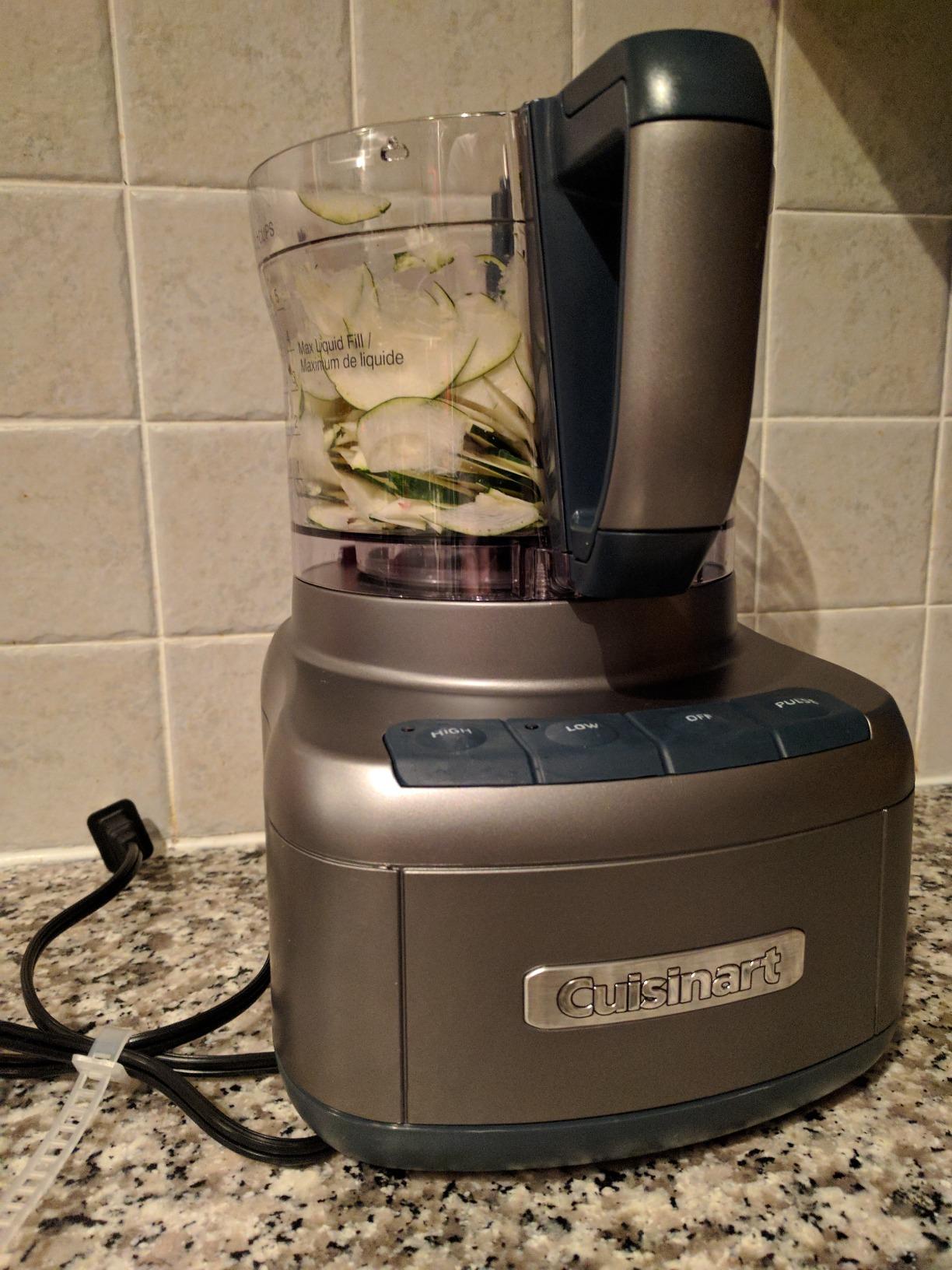 Cuisinart 8 Cup Food Processor, 350-Watt Motor, Gunmetal, FP-8GMP1 | 350W motor customer photo 2