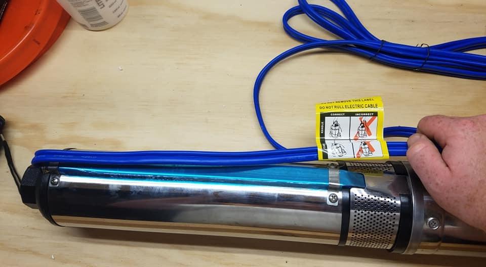 Pump, Deep Well Submersible Pump, 1 Hp, 230V, 33 Gpm, 207 feet, Stainless Steel, Long Life customer photo 1