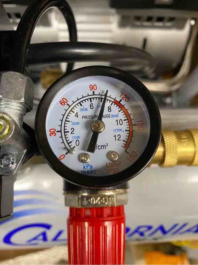 California Air Tools 2010A 1.0 HP Ultra Quiet and Oil-Free Air Compressor, 2 Gallon Aluminum Tank, 60 dBA Noise Level, Silver customer photo 1