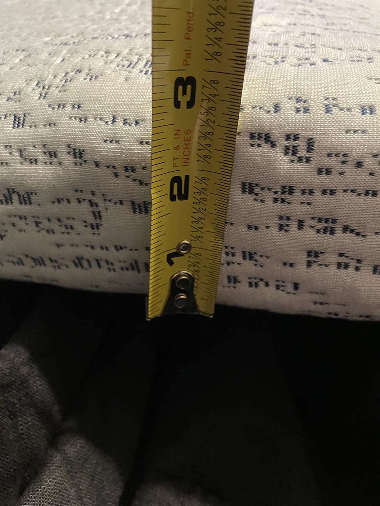 Viscosoft 3 Inch Memory Foam Mattress Topper Queen - Pain & Pressure Relief customer photo 2
