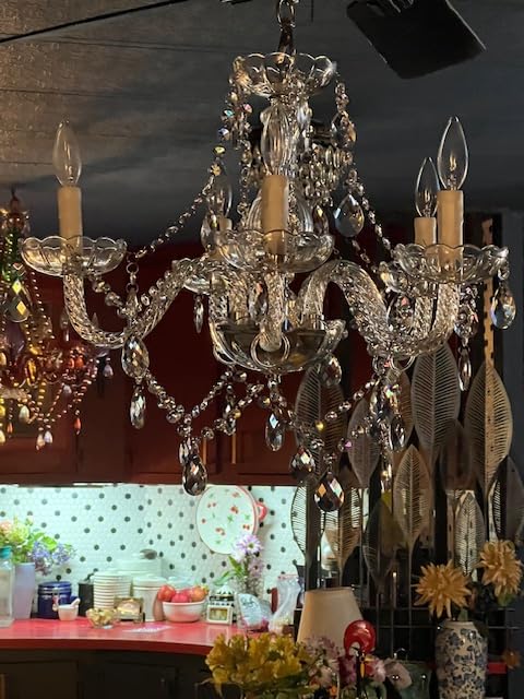 Saint Mossi Modern Contemporary Elegant K9 Crystal Glass Chandelier Pendant Ceiling Lighting Fixture - 5 Lights customer photo 1