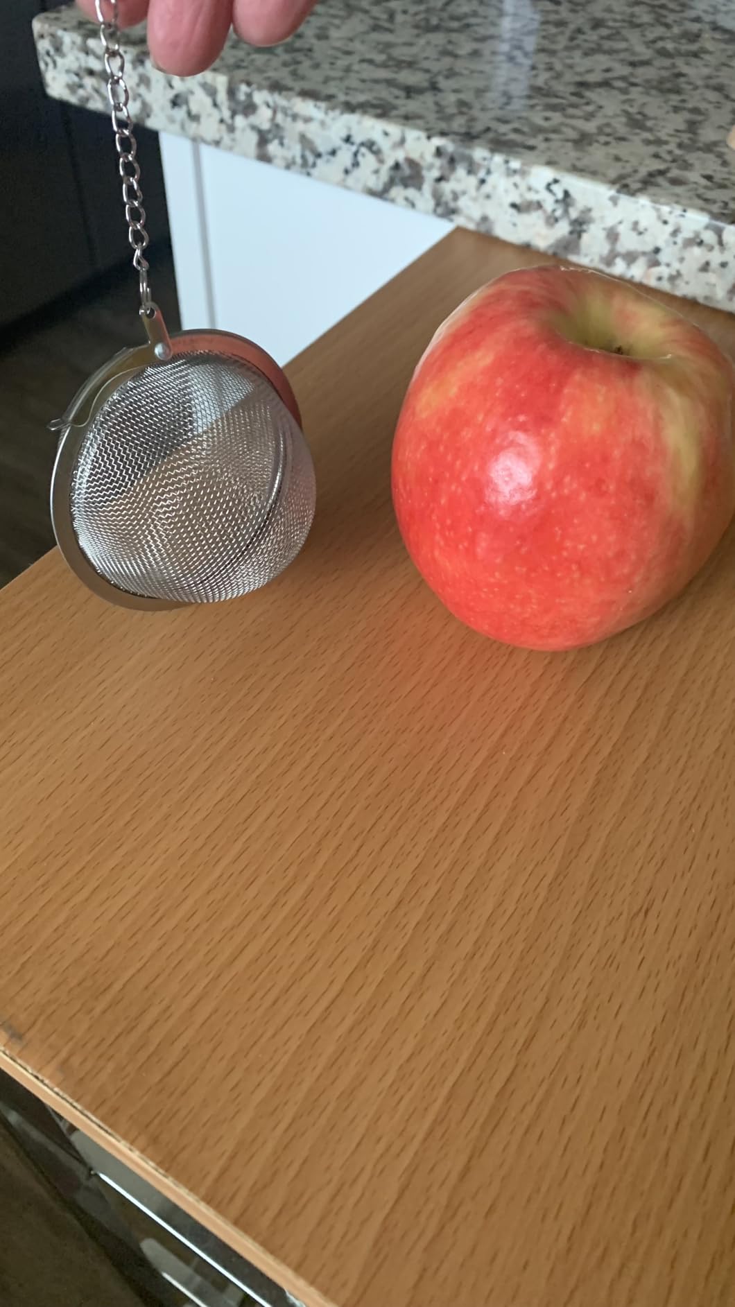 Fu Store 2pcs Stainless Steel Mesh Tea Ball 2.1 Inch Tea Strainers customer photo 1