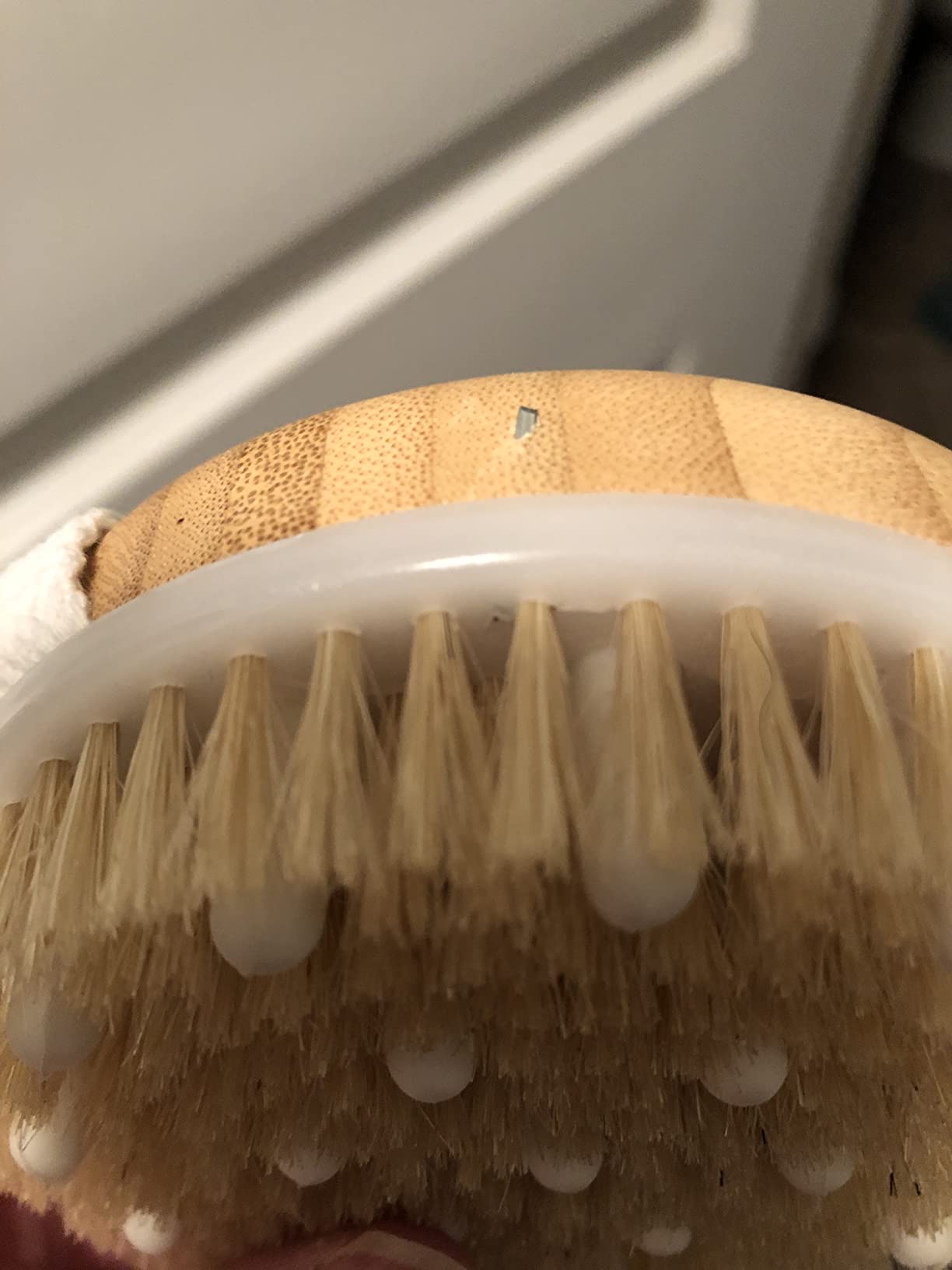 CSM Dry Brushing Body Brush for Lymphatic Drainage - Natural Boar Bristle Exfoliating Brush Set with Face Brush for Cellulite, Circulation & Glowing Skin customer photo 1