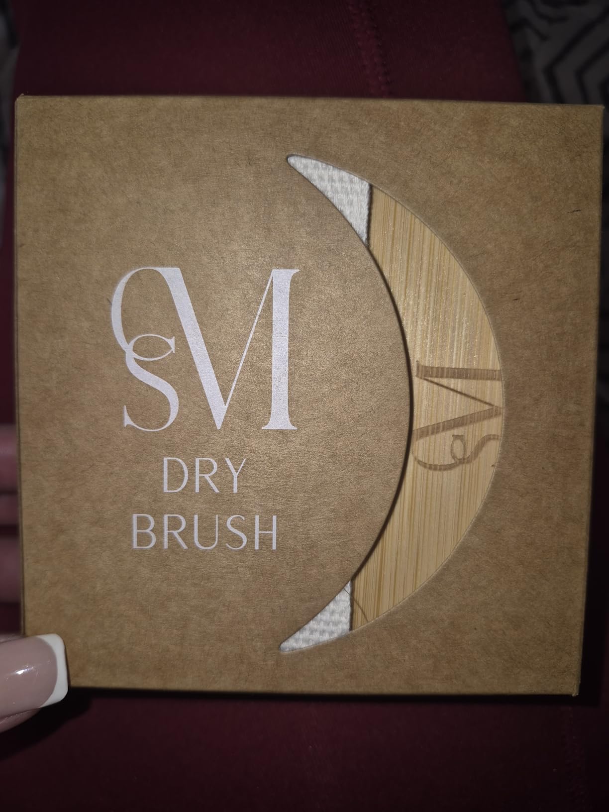 CSM Dry Brushing Body Brush for Lymphatic Drainage - Natural Boar Bristle Exfoliating Brush Set with Face Brush for Cellulite, Circulation & Glowing Skin customer photo 2
