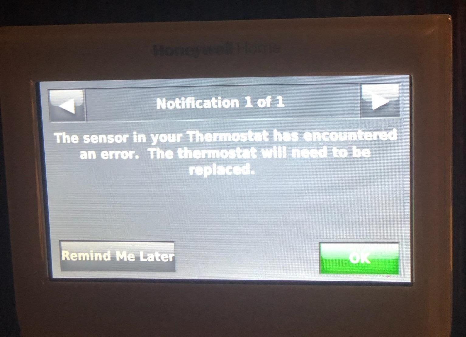 Honeywell Wireless WiFi Thermostat,7 Programmable customer photo 2