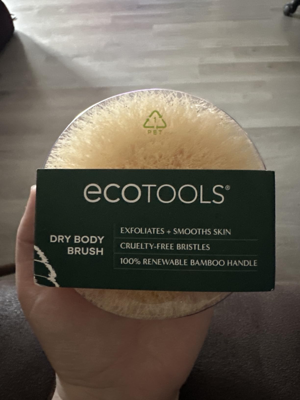 EcoTools Dry Body Brush for Dry Brushing, Smooth Skin, 1 Count customer photo 1