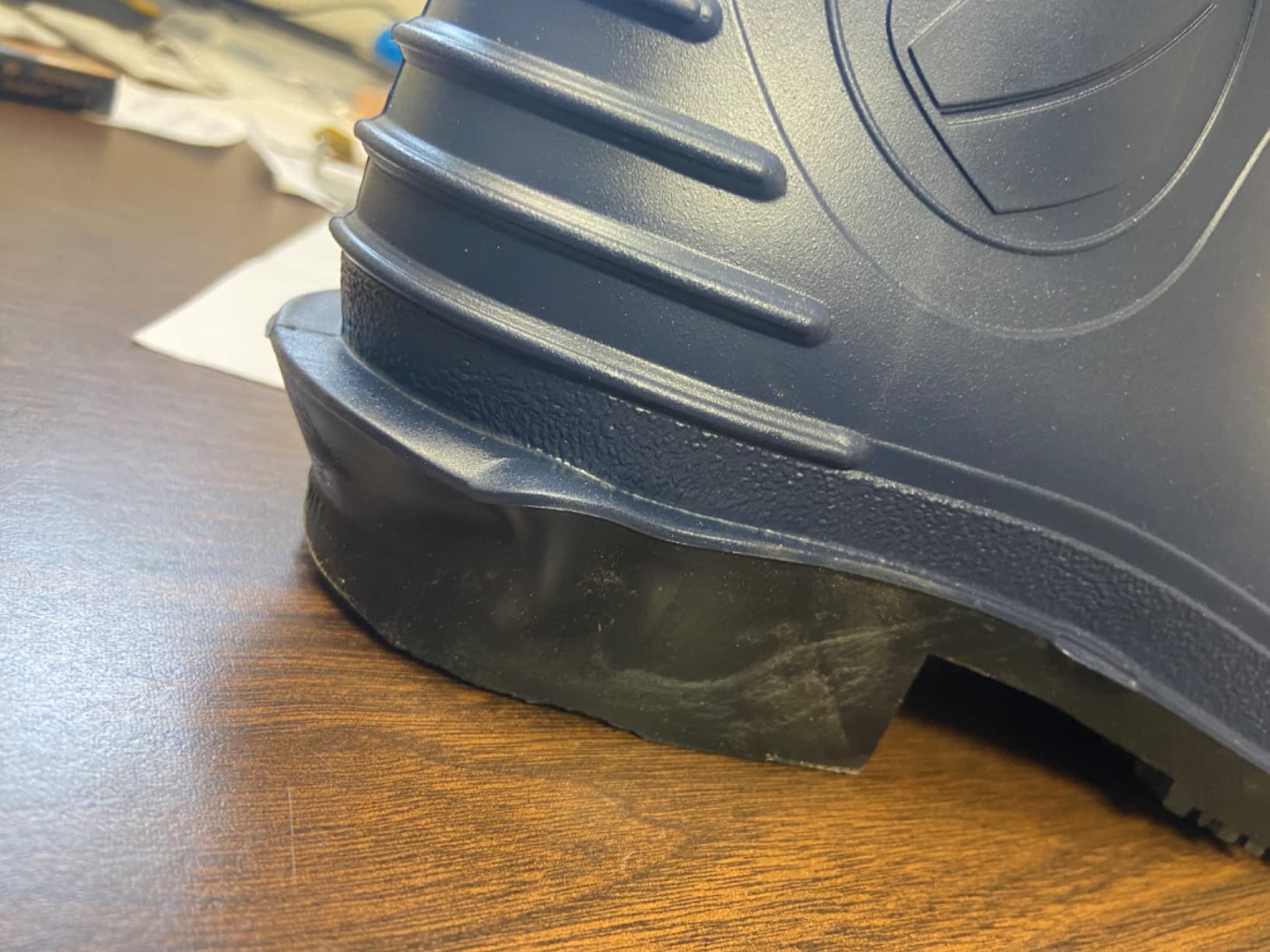 DUNLOP Durapro Steel Toe Safety Boots, Dark Blue, Size 9 customer photo 1