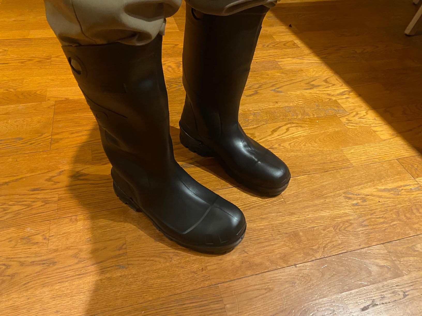 DUNLOP Durapro Steel Toe Safety Boots, Dark Blue, Size 9 customer photo 2