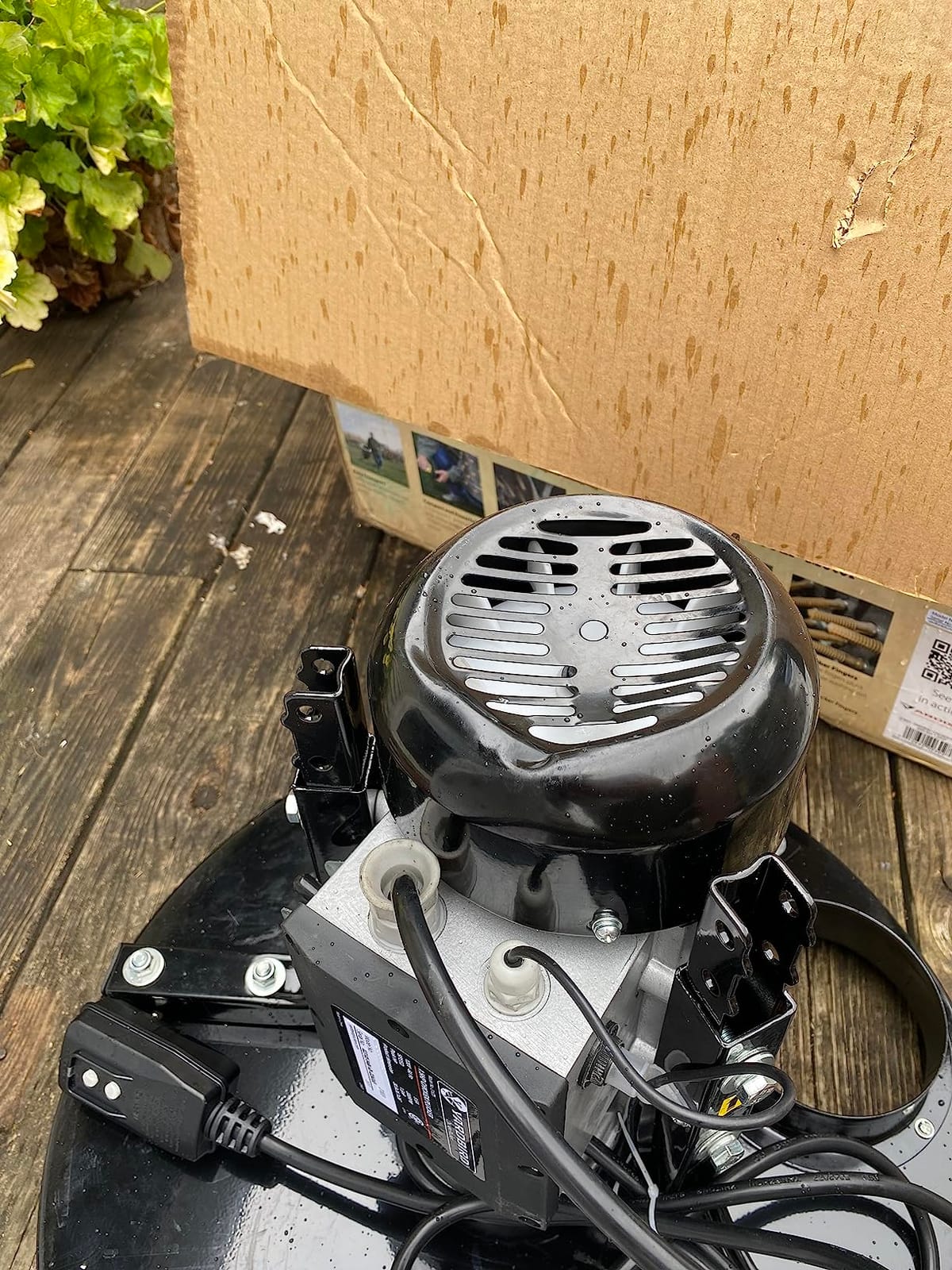 Yardbird 21833 Chicken Plucker, Stainless Steel, 1.5 HP Motor, 20-inch Drum, 110 Natural Soft Fingers, Integrated Irrigation Ring, Transport Wheels, Simple Debris Collection customer photo 2