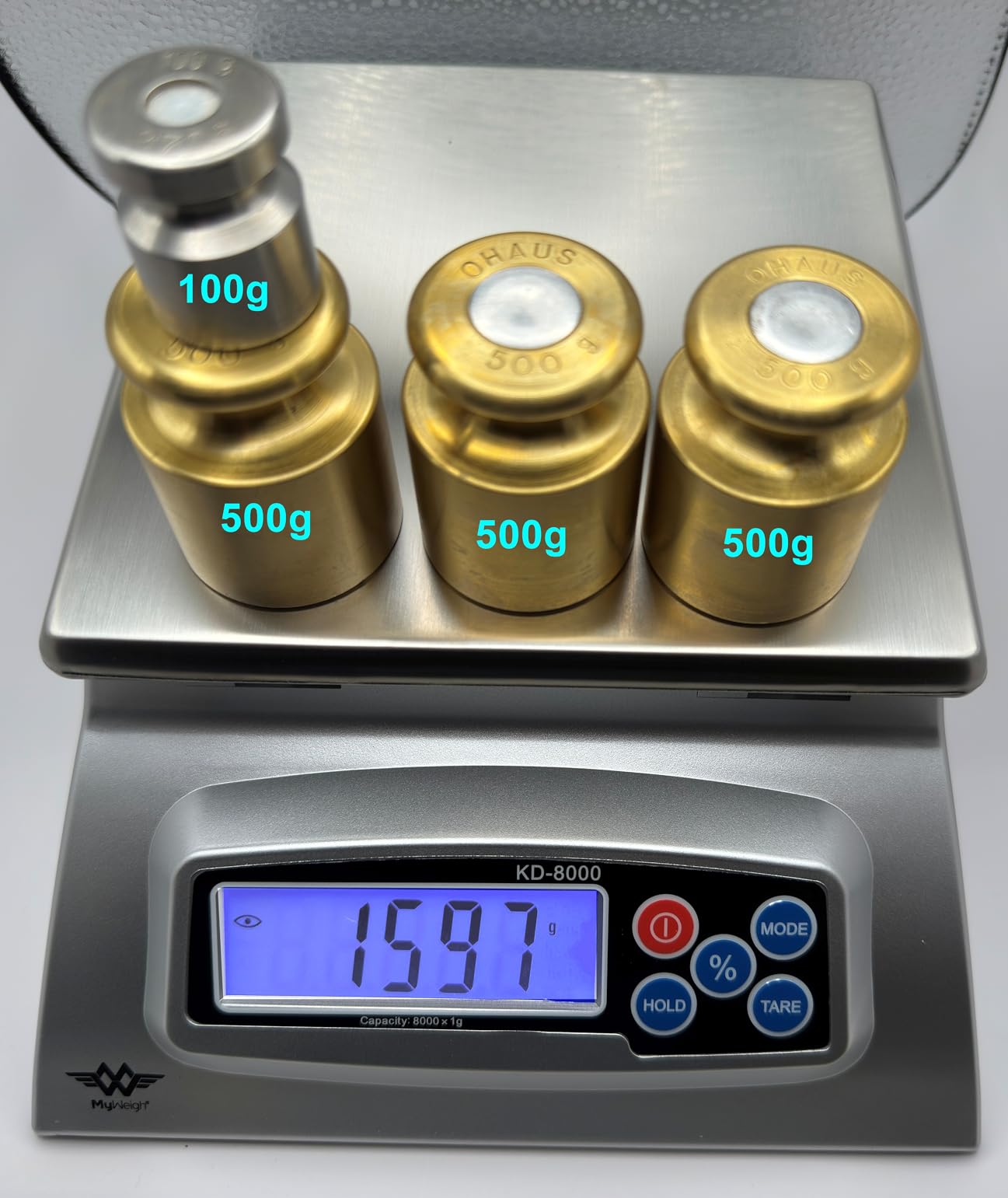 My Weigh KD-8000 Digital Food Scale (Silver) customer photo 1