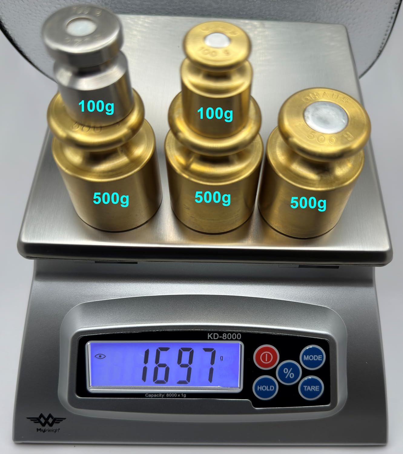 My Weigh KD-8000 Digital Food Scale (Silver) customer photo 2