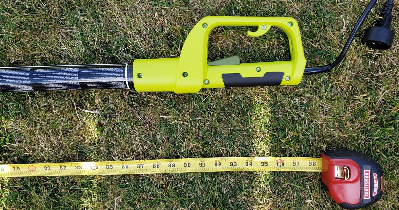 Sun Joe Corded Electric Telescoping Pole Saw, Pruning Power Tool with 10 Inch Bar, 8 Amp Power with 14 Foot Reach for Ground-Level Tree Trimming. customer photo 1