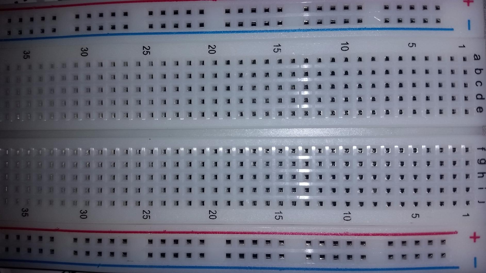 ELEGOO 3pcs Breadboard 830-Point Solderless Prototype PCB Board Kit customer photo 1