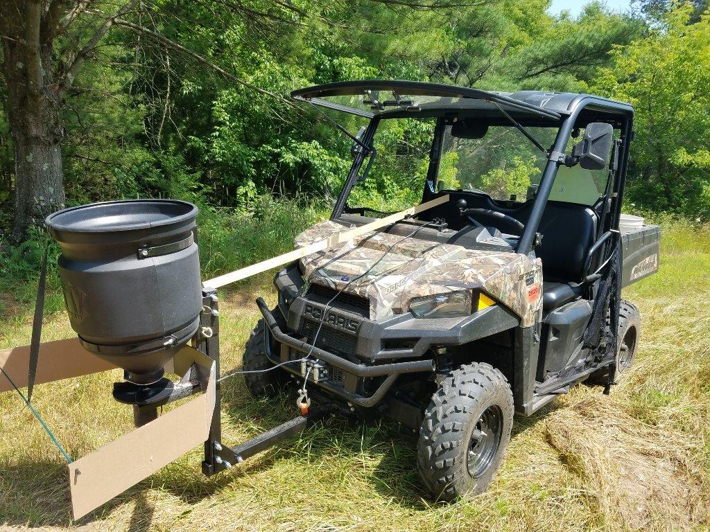 Buyers Products UTVS16 150 lb UTV ATV Receiver Mount Broadcast Spreader customer photo 1