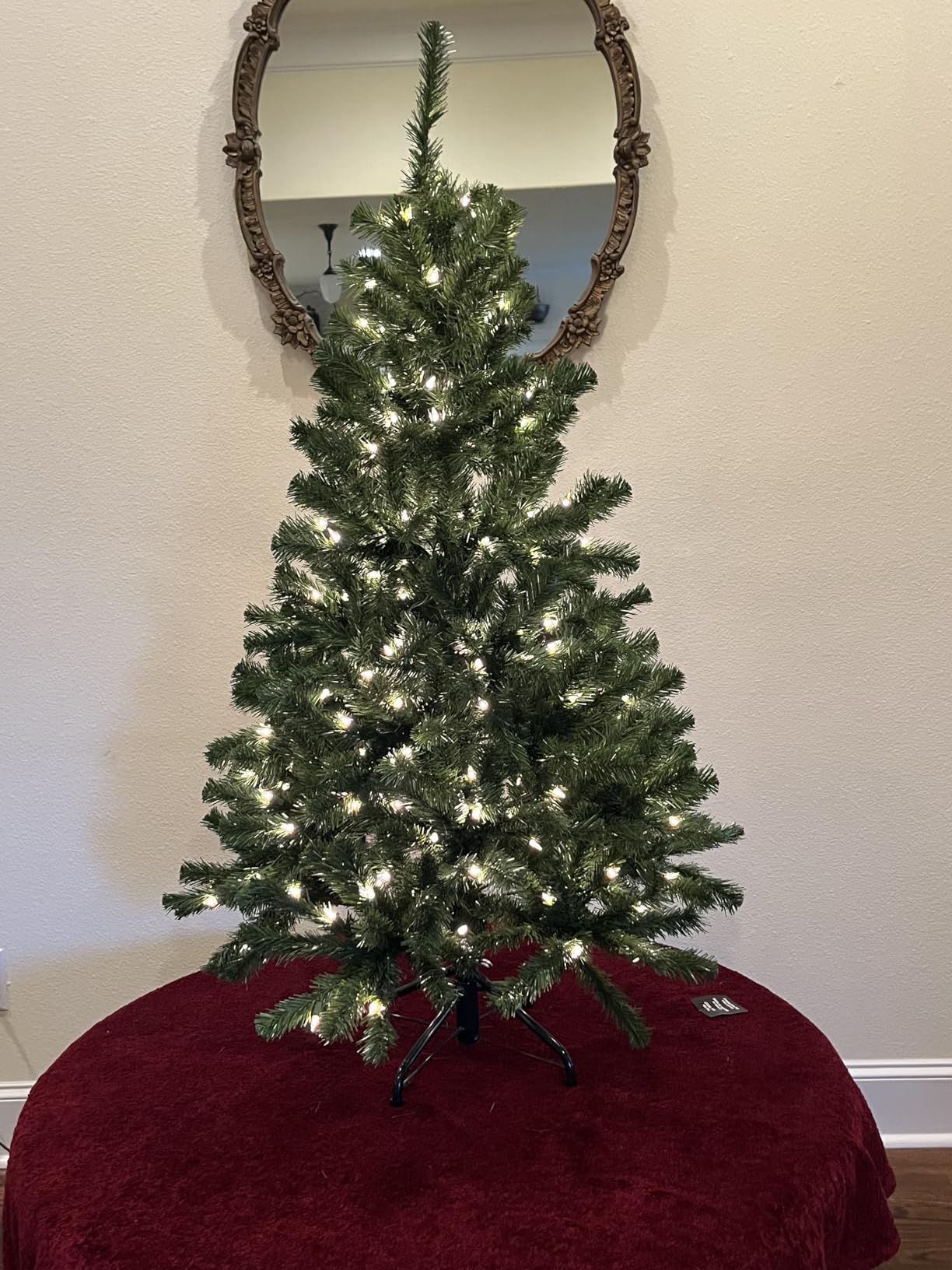National Tree Company 7ft Pre-Lit North Valley Spruce Christmas Tree customer photo 1