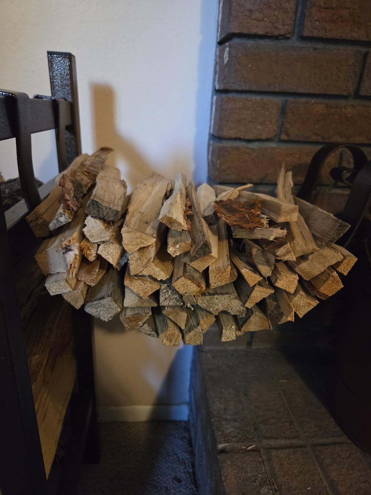 Kindling Cracker Original Firewood Kindling Splitter, 6.5in. Opening | Cast iron construction, Fixed splitting blade, Protective frame, No axe swing required, Australian made customer photo 2