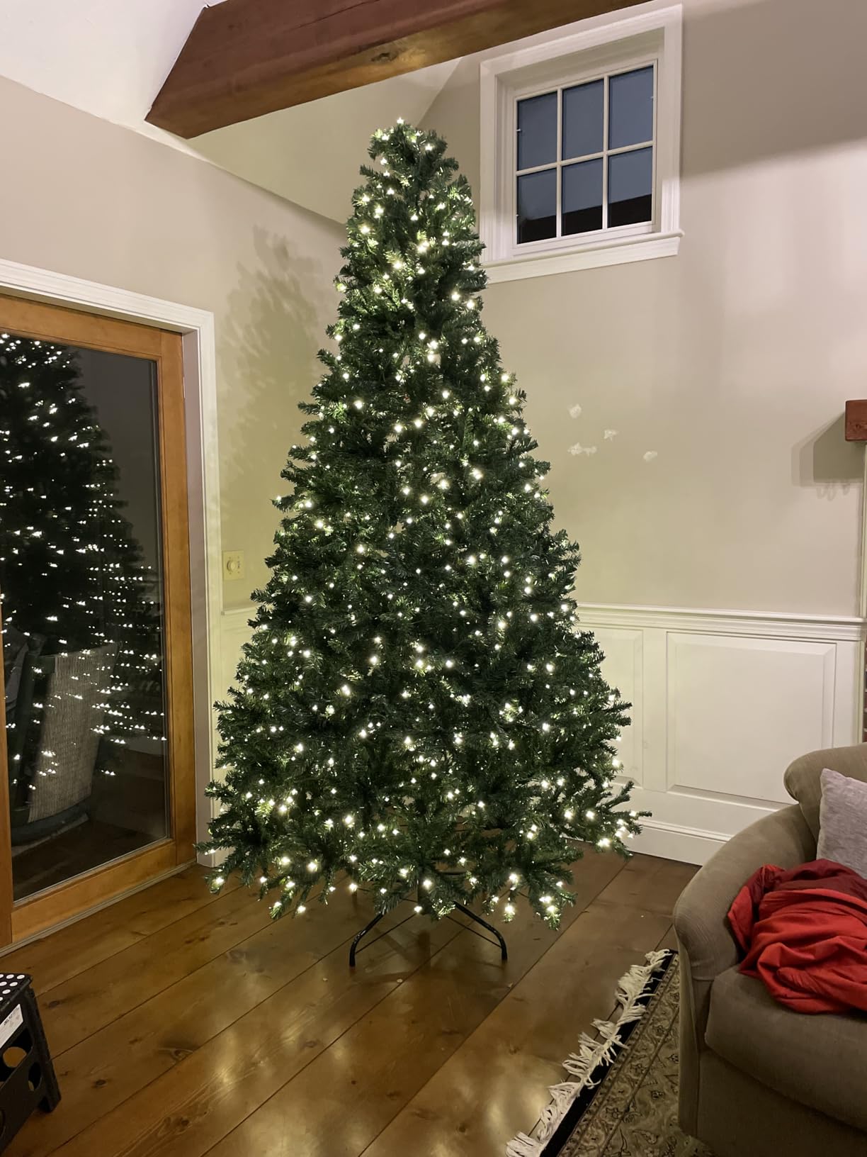 Best Choice Products 7.5ft Artificial Christmas Tree with LED Twinkling Lights, Pre-Lit Spruce Realistic Holiday Xmas Décor, 550 Lights, 1,346 Tips customer photo 1
