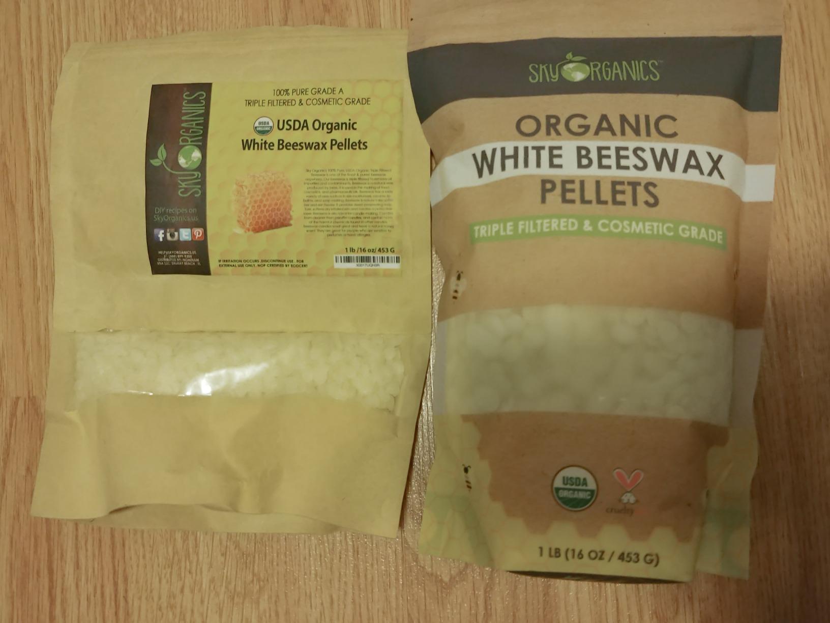 Sky Organics Organic White Beeswax Pellets 16oz, DIY Beauty, USDA Organic customer photo 2