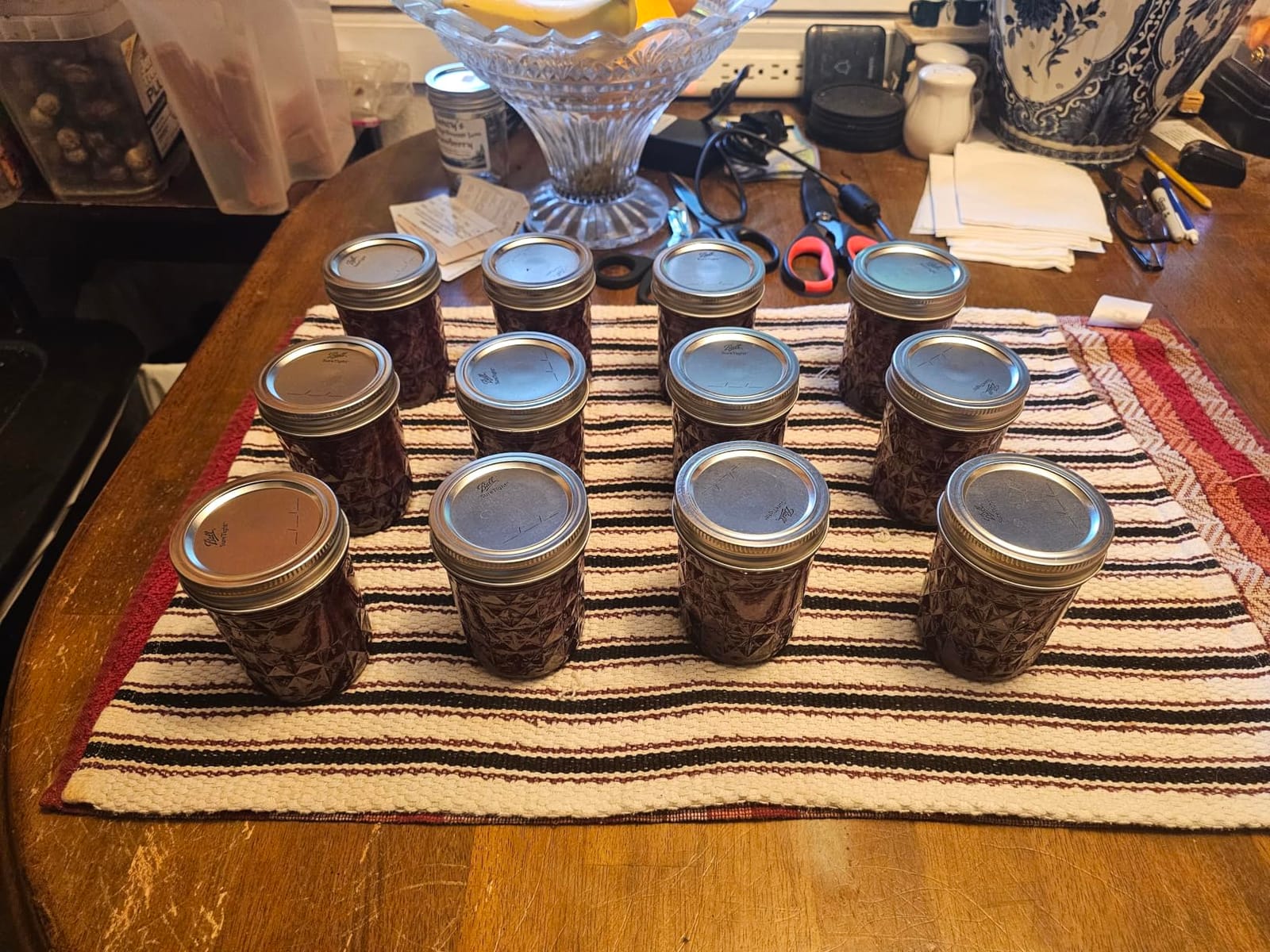 Ball Jar Quilted Crystal Jelly (Case of 12), 8 oz customer photo 2