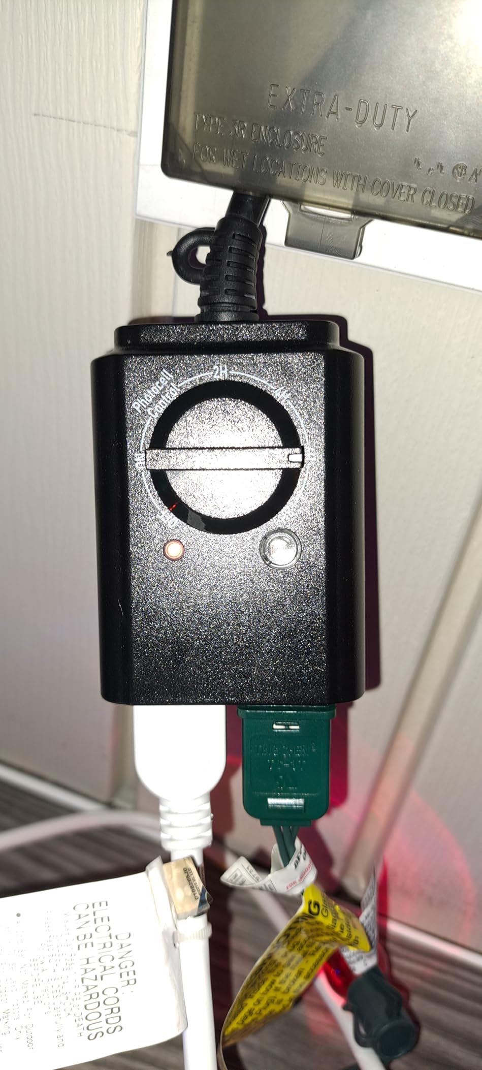 BN-LINK Outdoor Light Timer, RF Remote, Dusk+Countdown, 2 Grounded Outlets customer photo 1